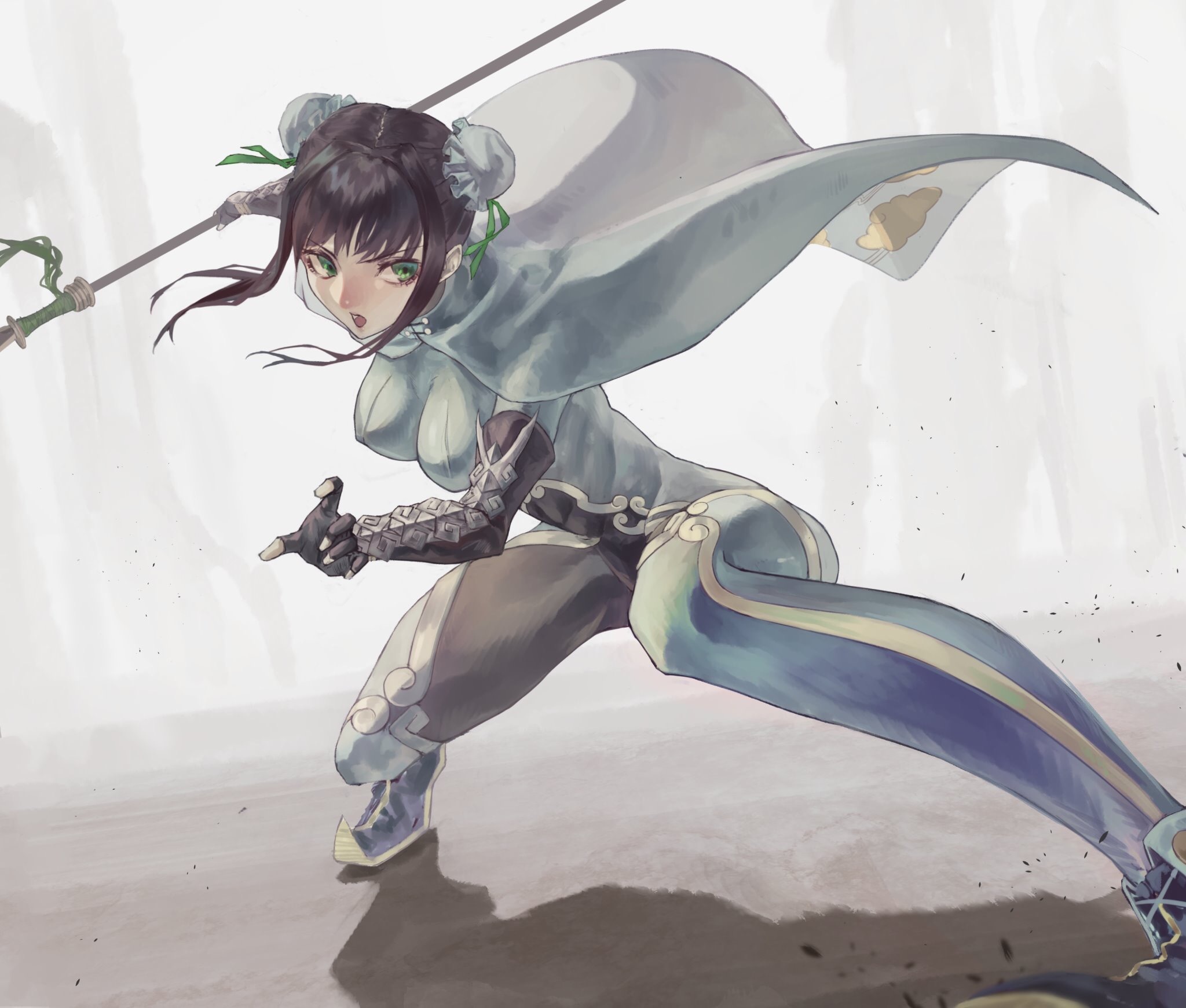 Qin Liangyu from Fate/Grand Order fan art HD Wallpaper