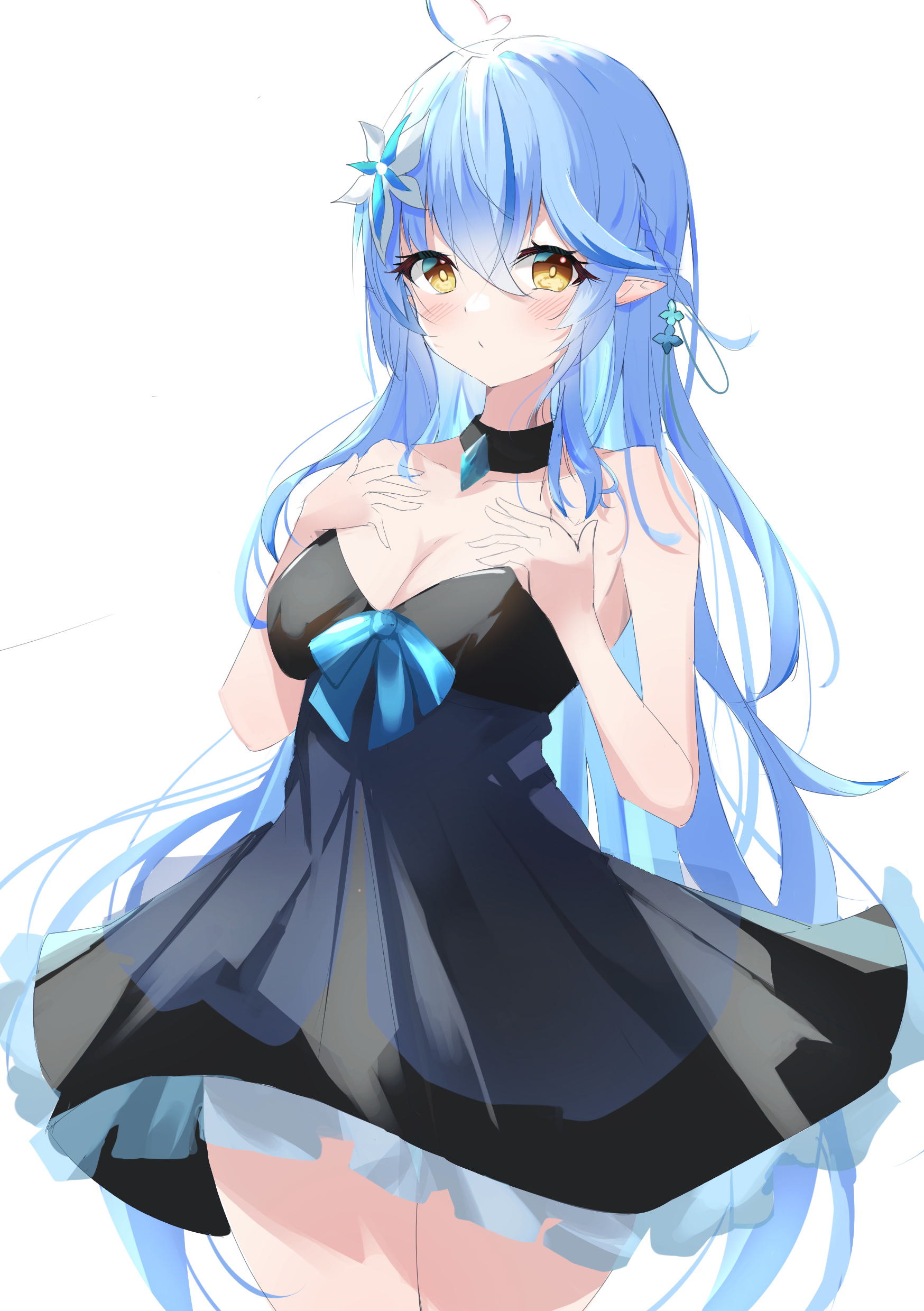 Yukihana Lamy Fan Art HD Phone Wallpaper