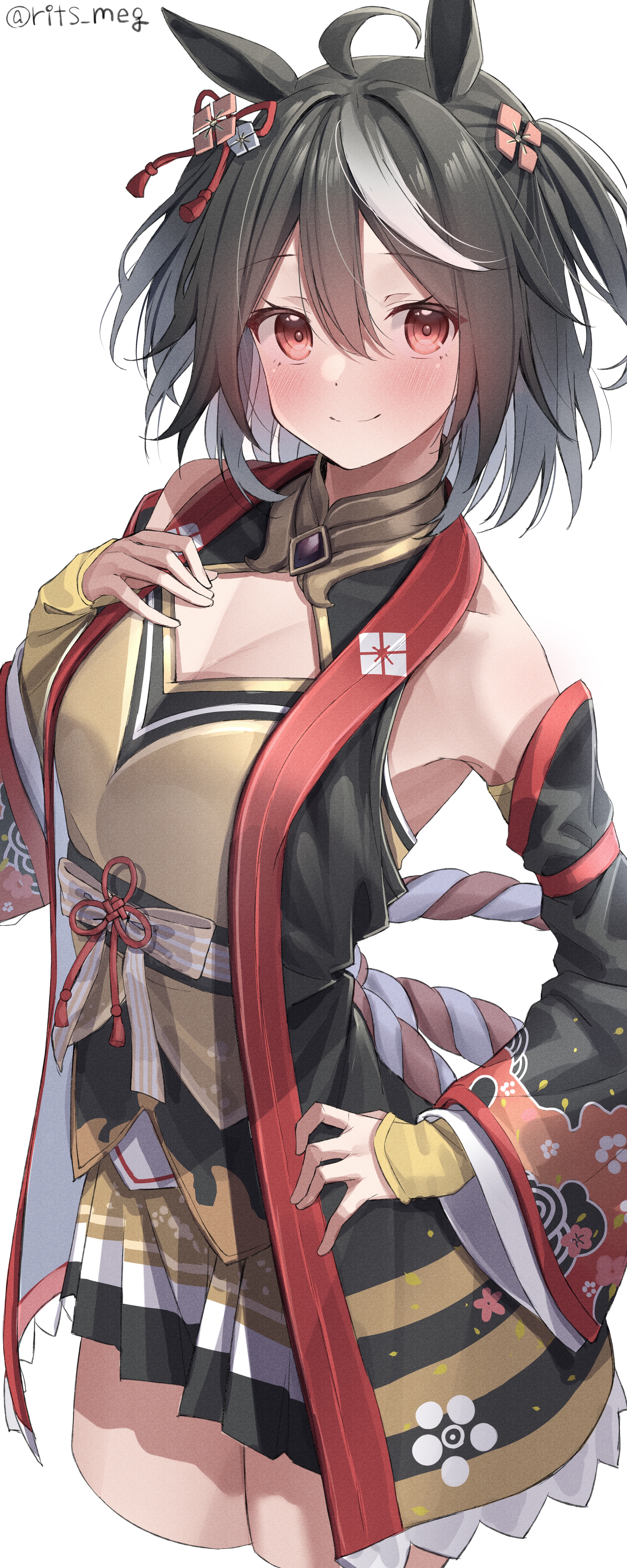 Kitasan Black from Uma Musume Pretty Derby fan art HD Phone Wallpaper