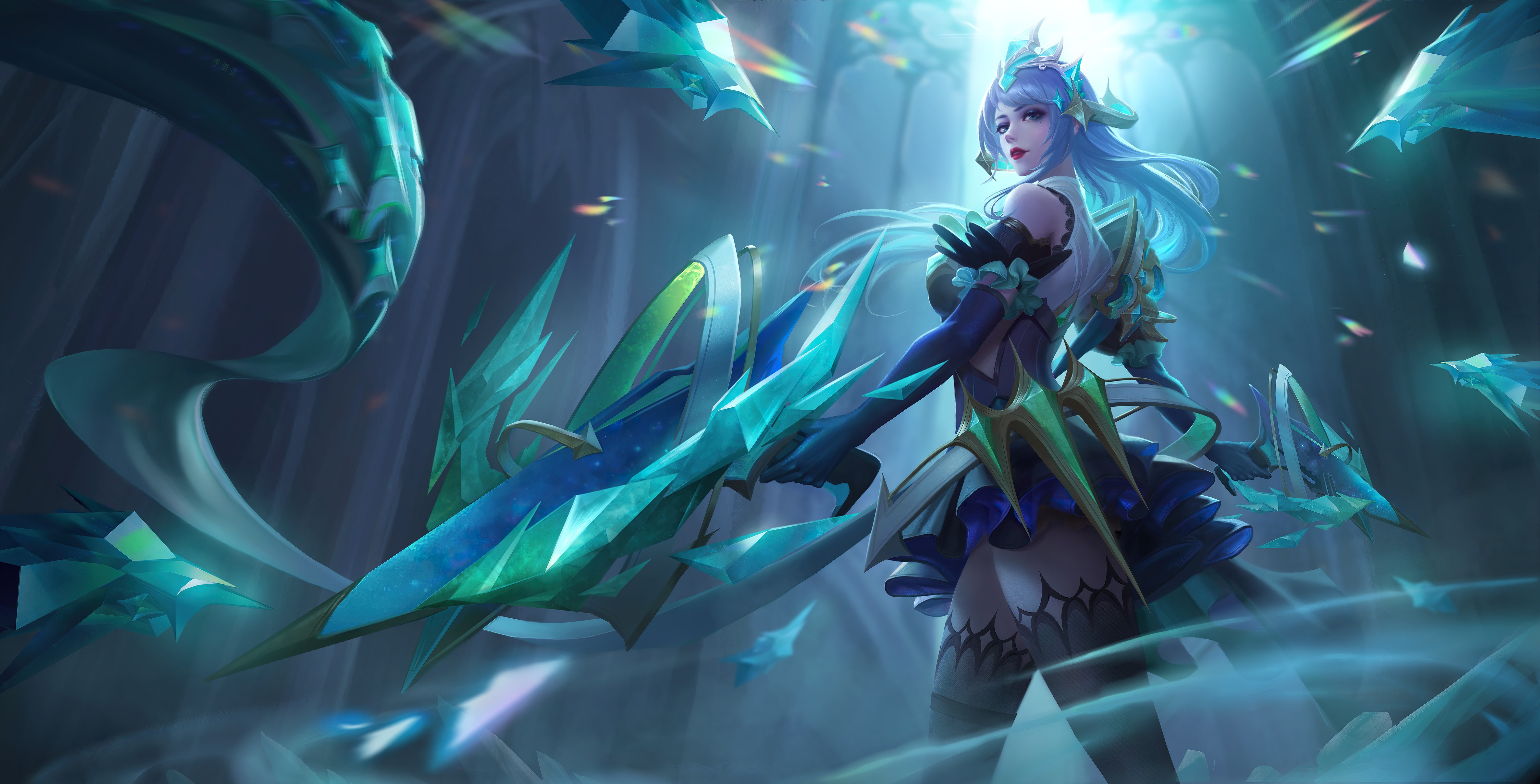 4K Honor of Kings: Ice Queen Character HD Wallpaper