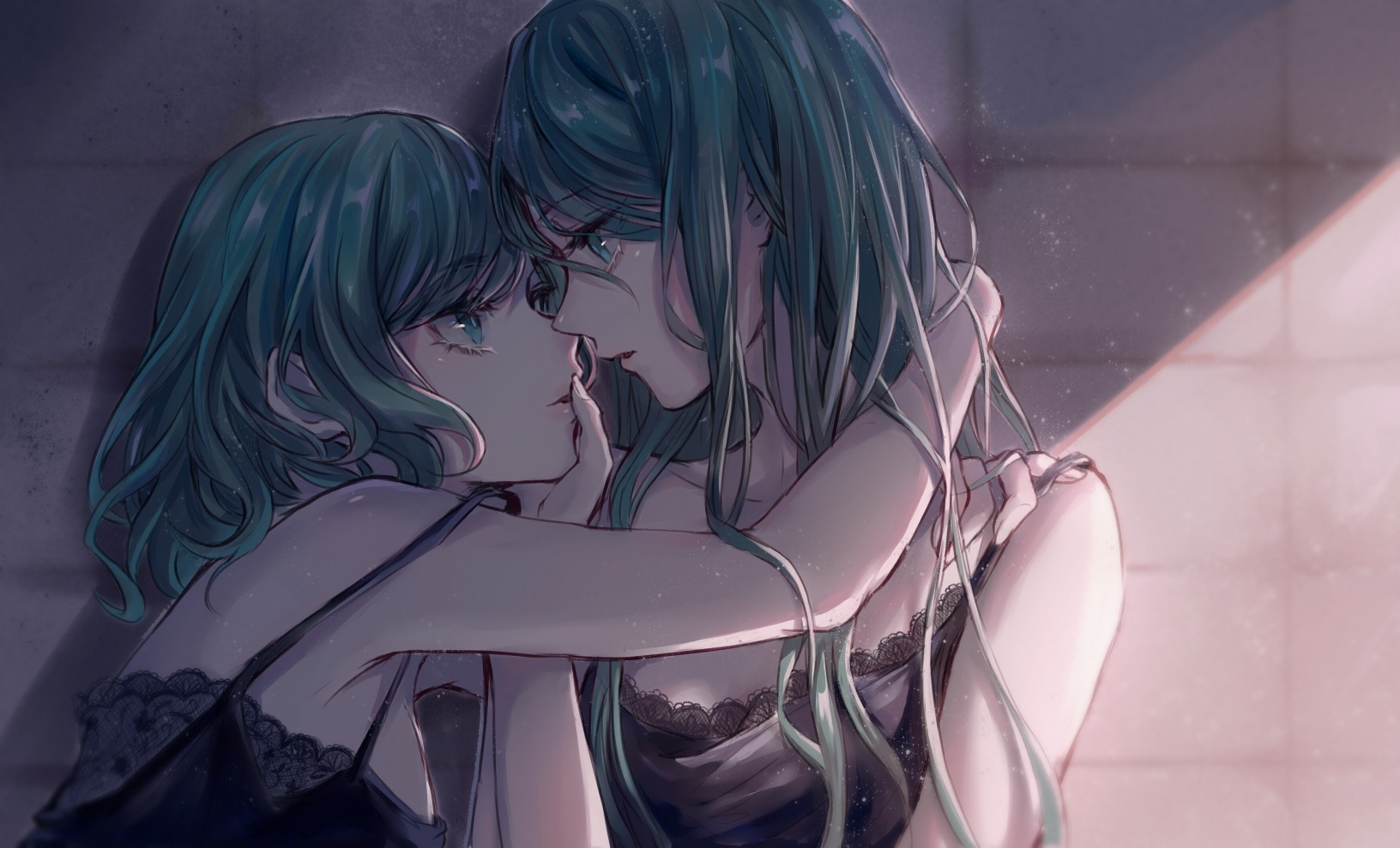 Hikawa Sayo and Hikawa Hina from BanG Dream! HD Wallpaper