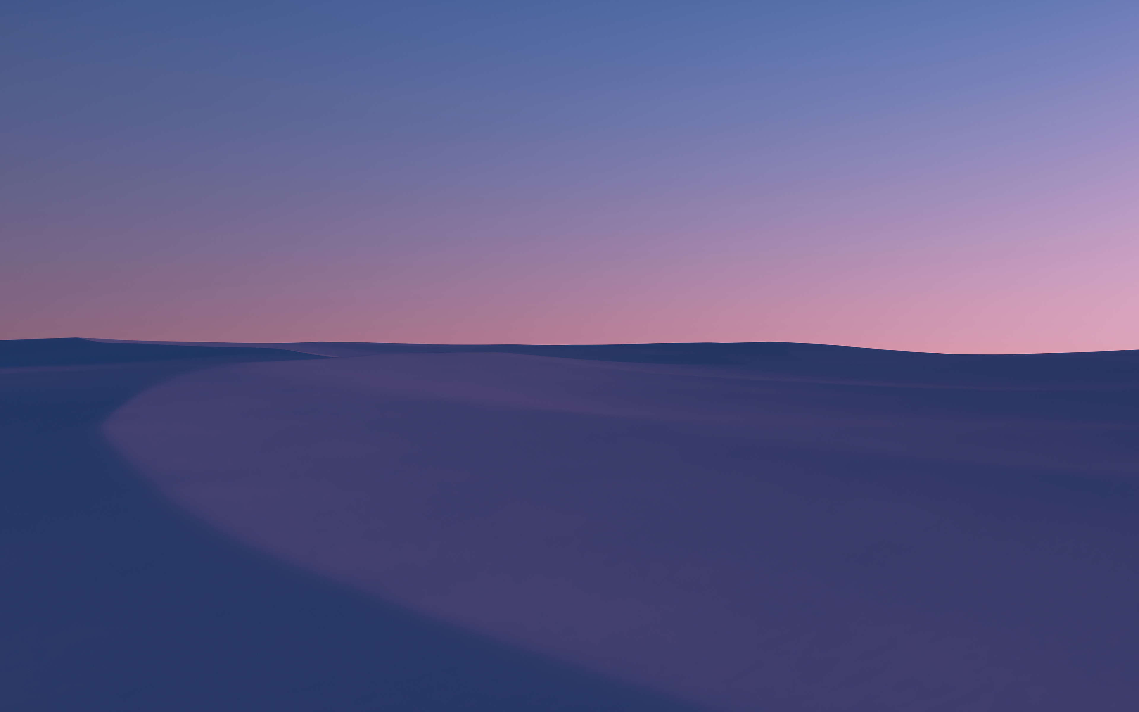 4K desert sand dunes at sunset HD Wallpaper