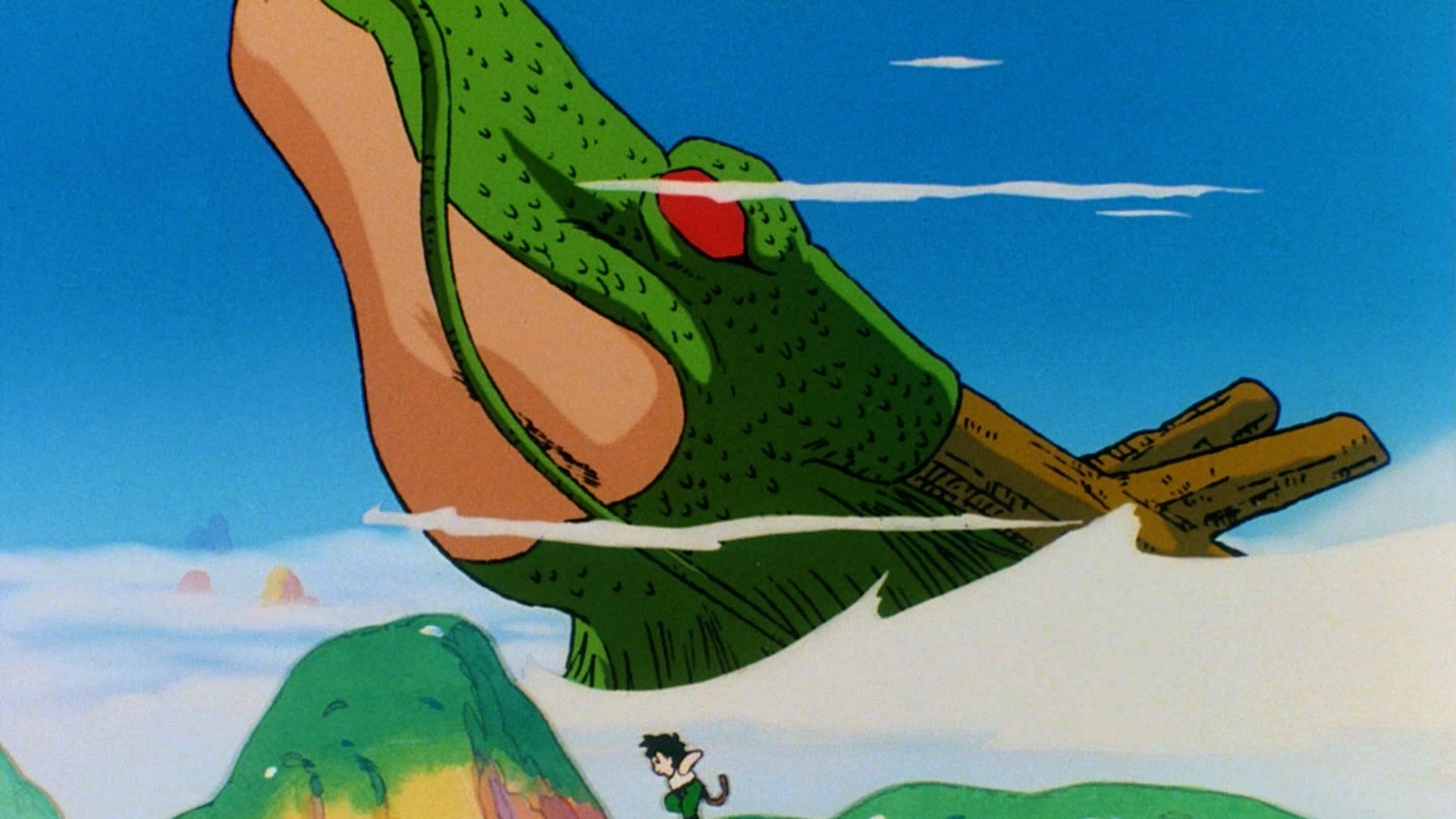 Dragon Ball Z: Shenron appears over Gohan HD Wallpaper