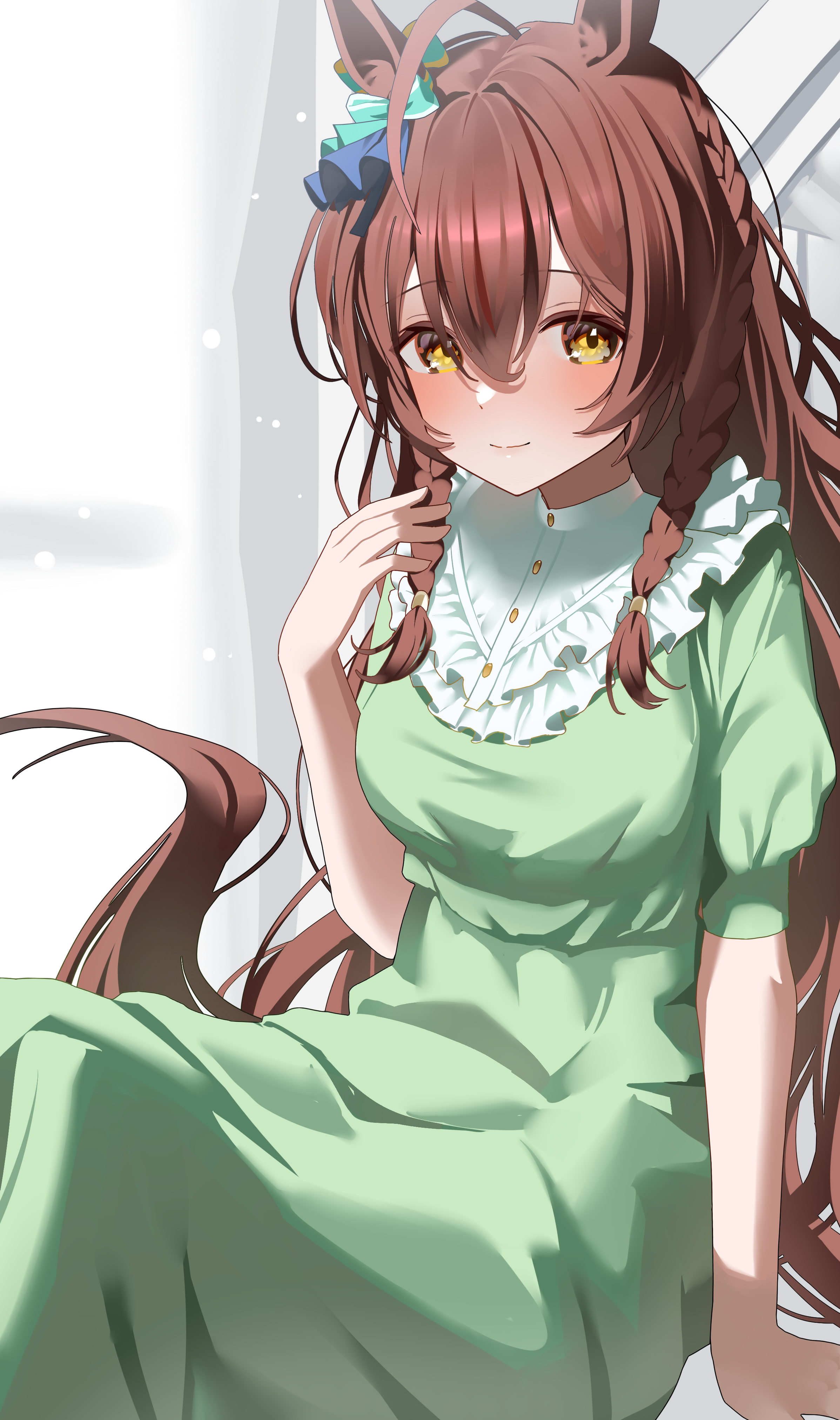 Mejiro Bright from Uma Musume Pretty Derby HD Phone Wallpaper