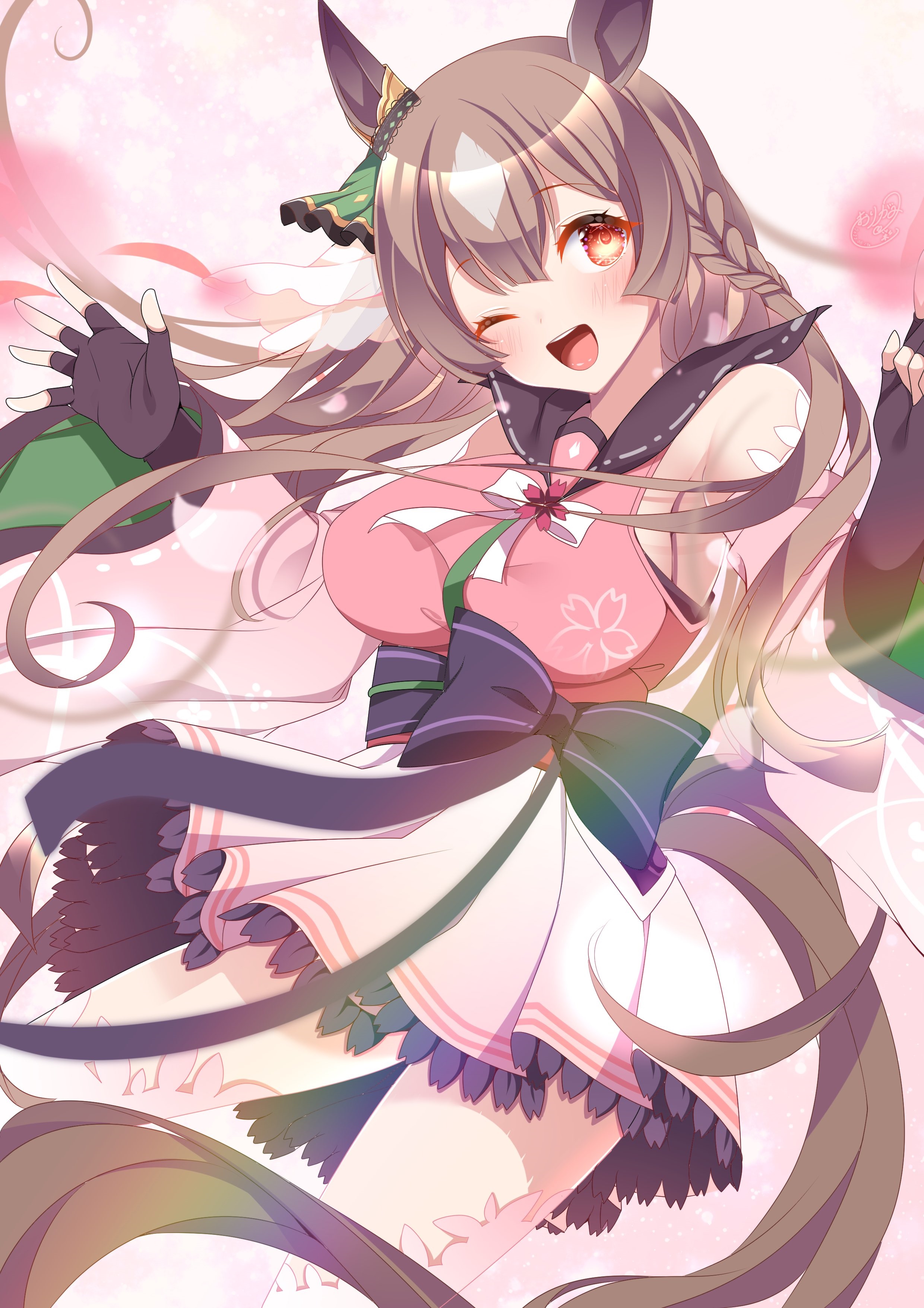 Satono Diamond from Uma Musume Pretty Derby HD Phone Wallpaper