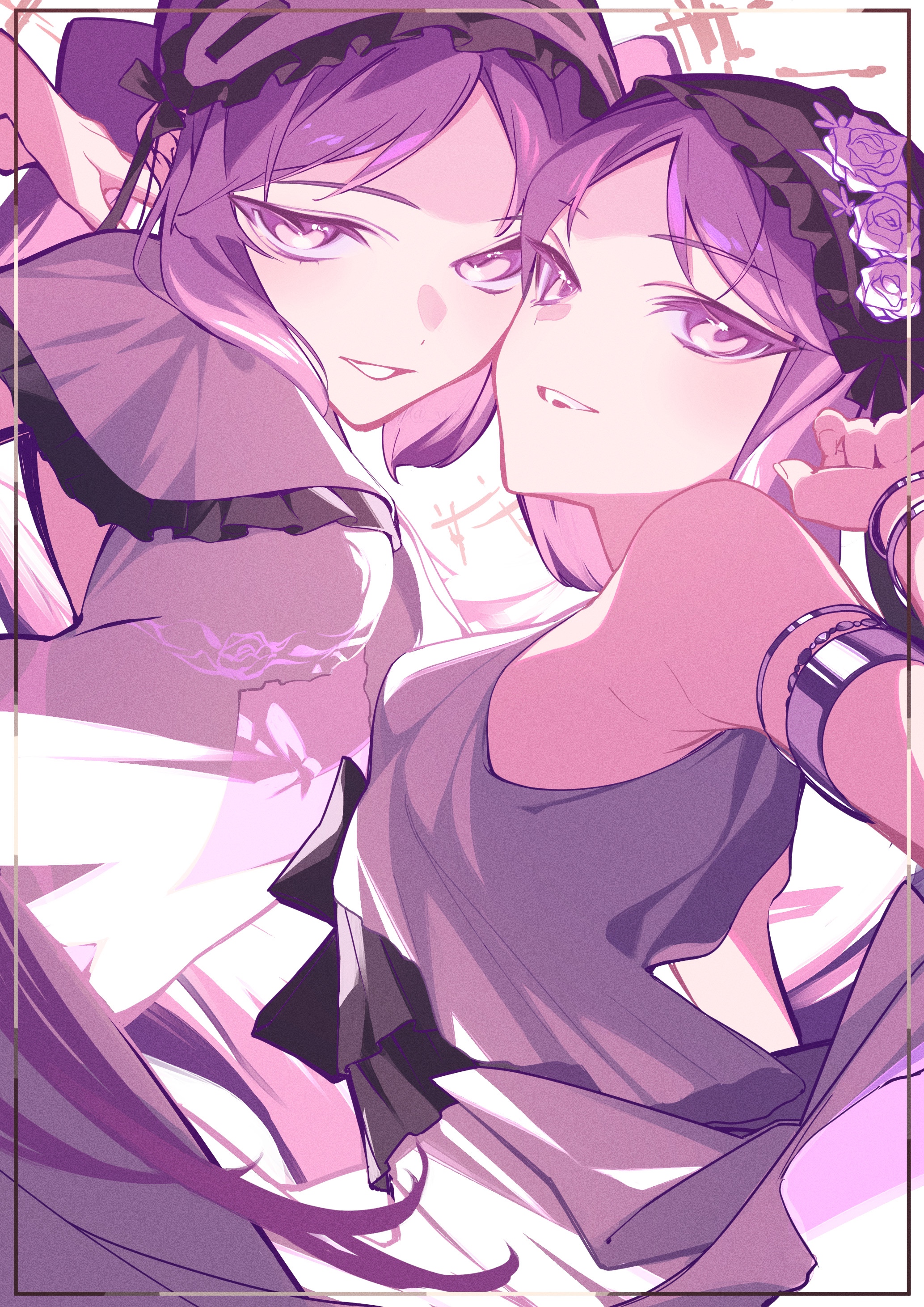 Stheno and Euryale from Fate series fan art HD Phone Wallpaper