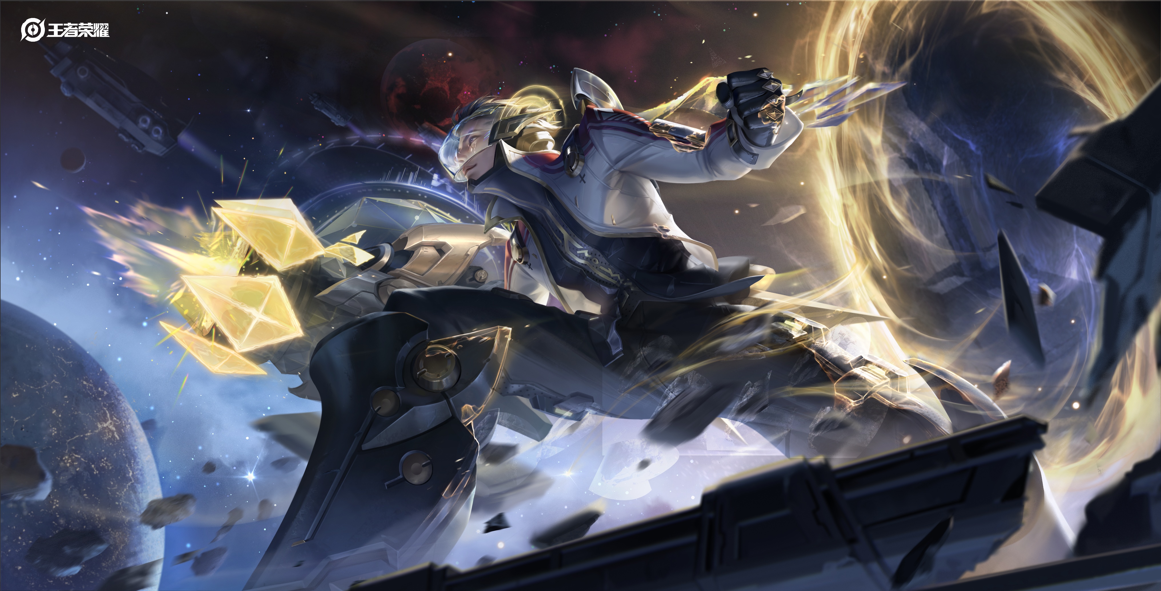 4K Honor of Kings Space Battle HD Wallpaper