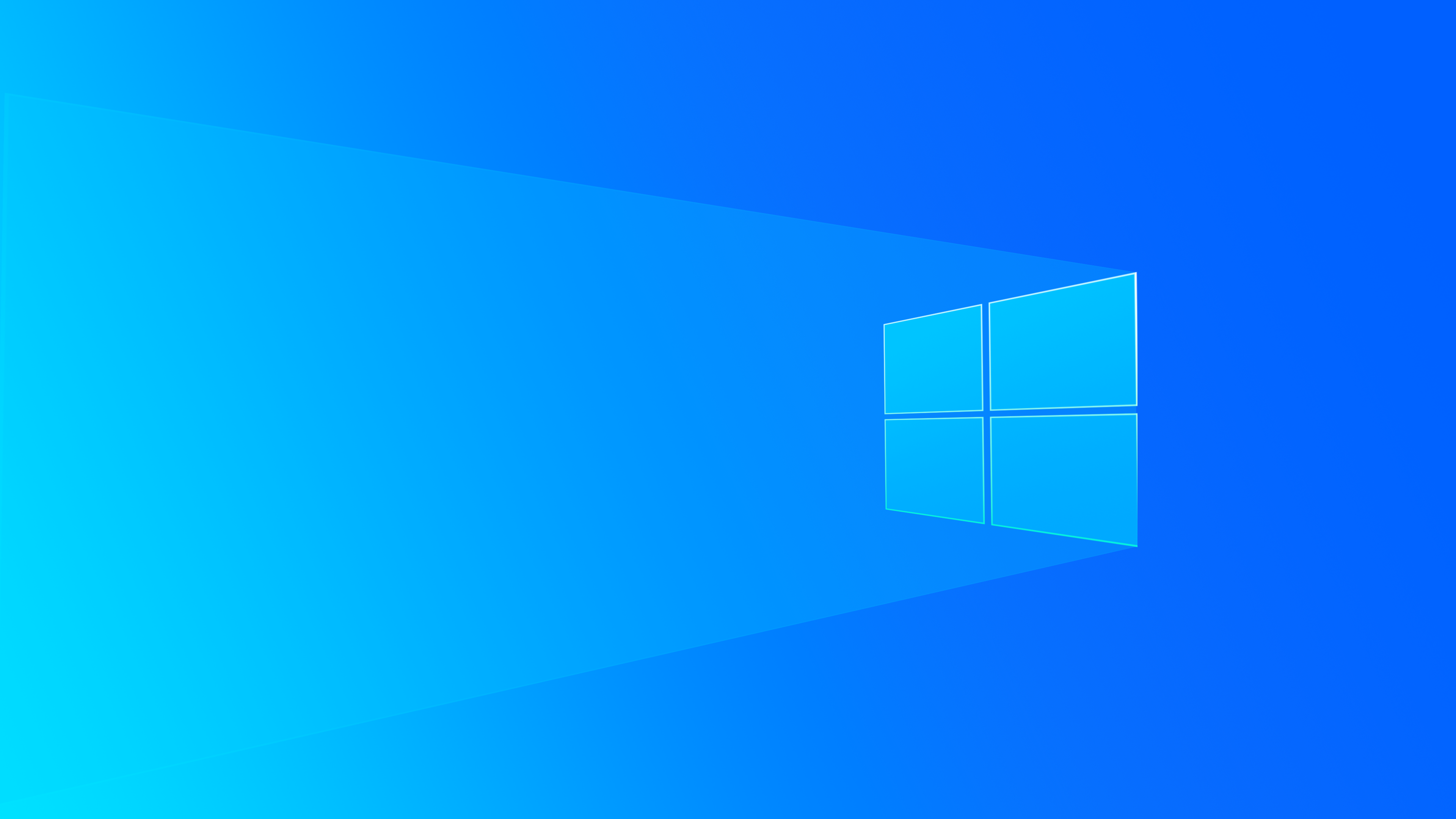 Windows 10 4K Operating System Logo HD Wallpaper