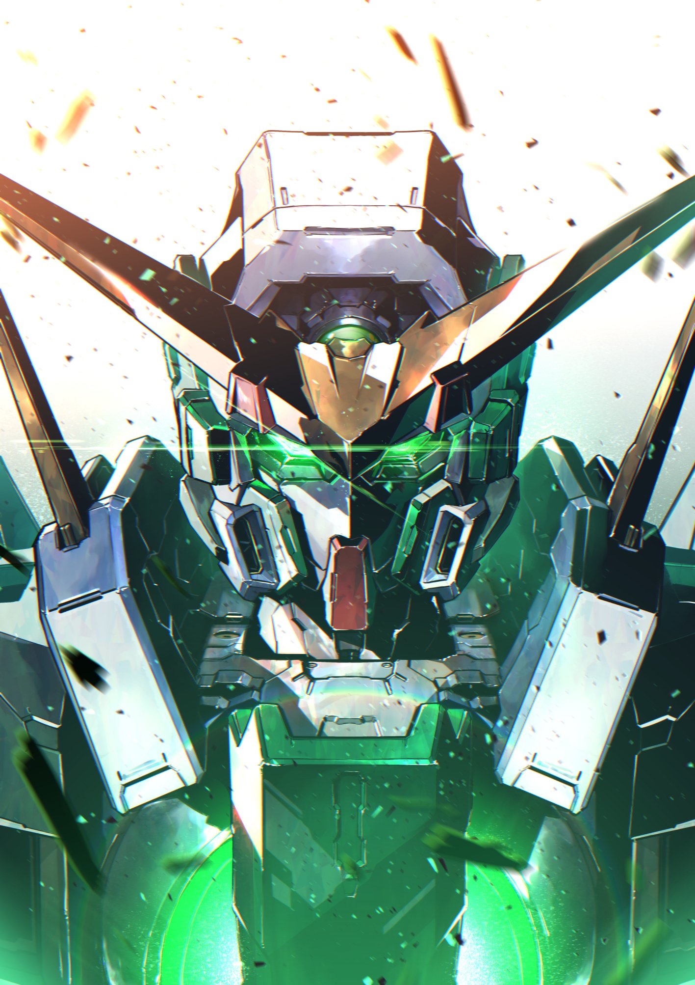 Gundam Dynames from Mobile Suit Gundam 00 HD Phone Wallpaper