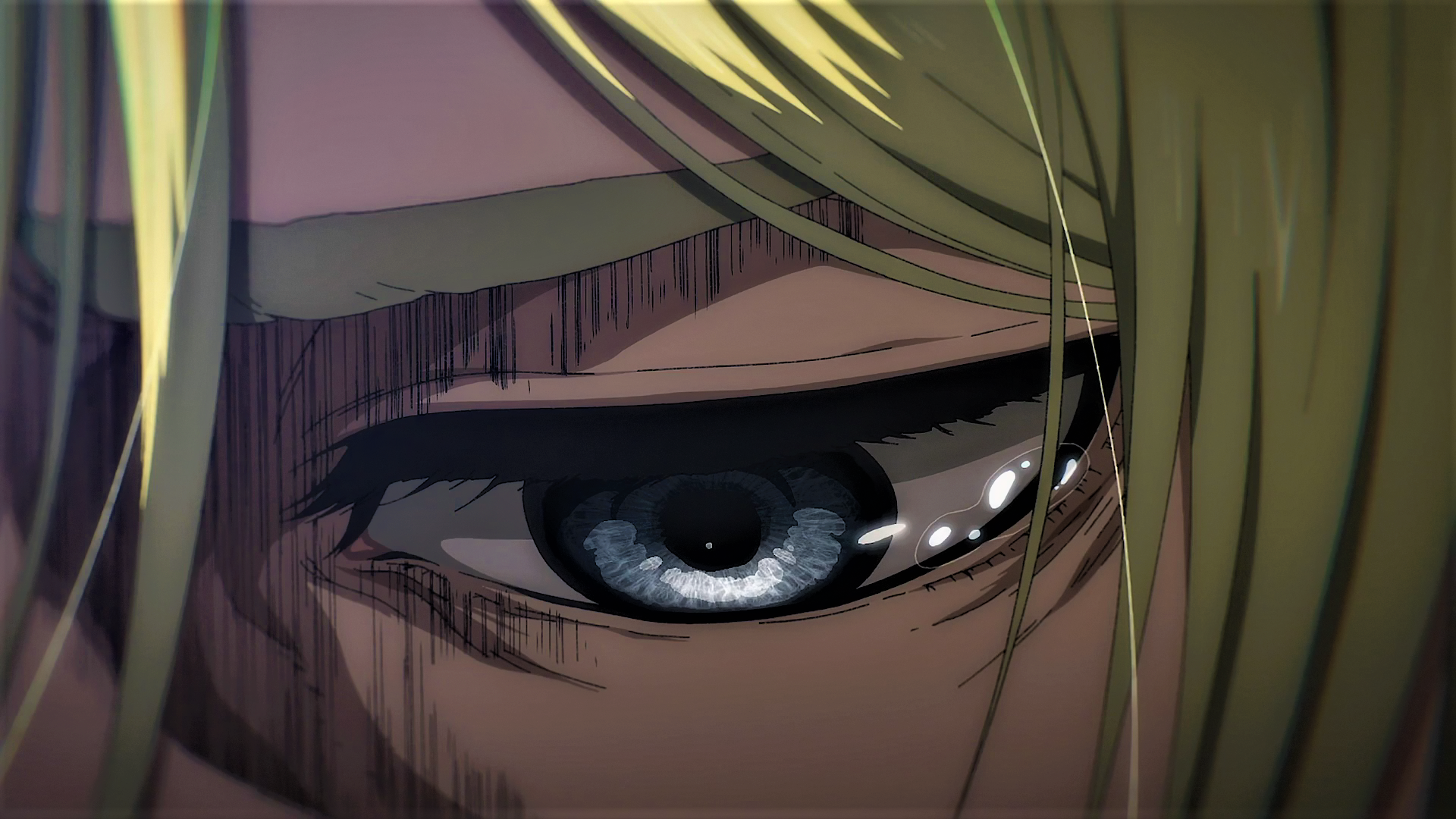 Annie Leonhart's Eye from Shingeki no Kyojin HD Wallpaper