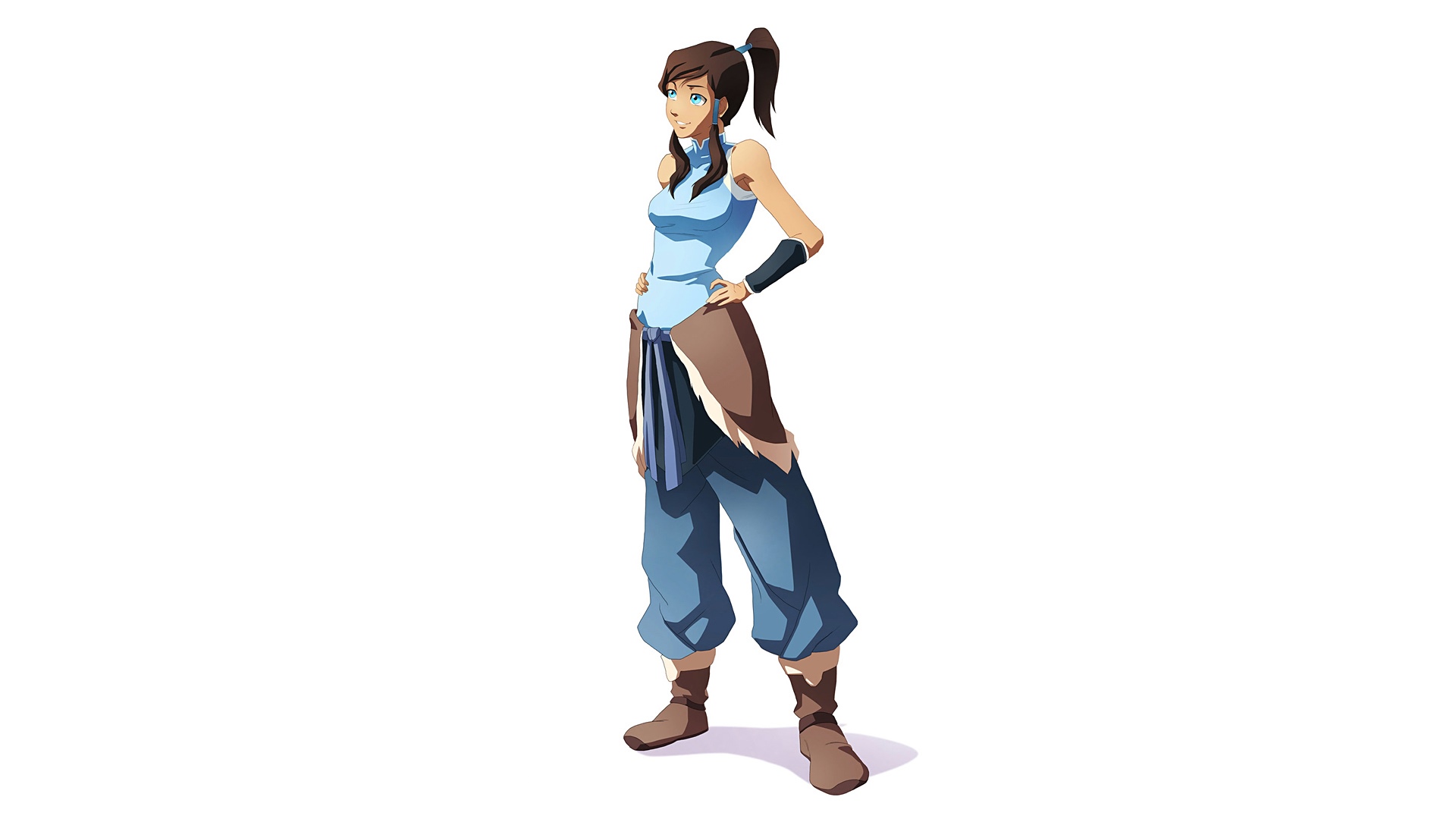 Korra from The Legend of Korra HD Wallpaper