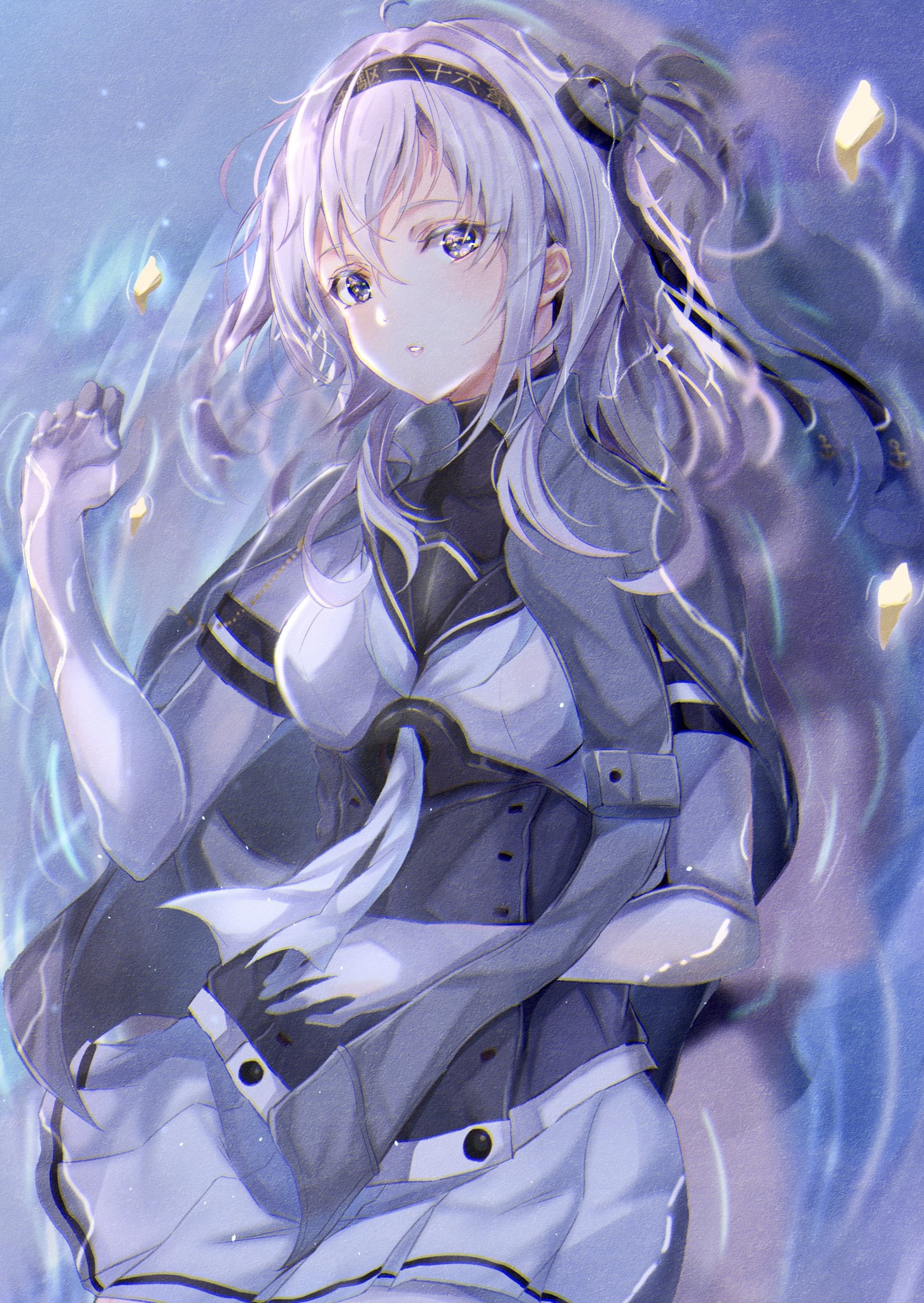 Suzutsuki from Kantai Collection fan art HD Phone Wallpaper
