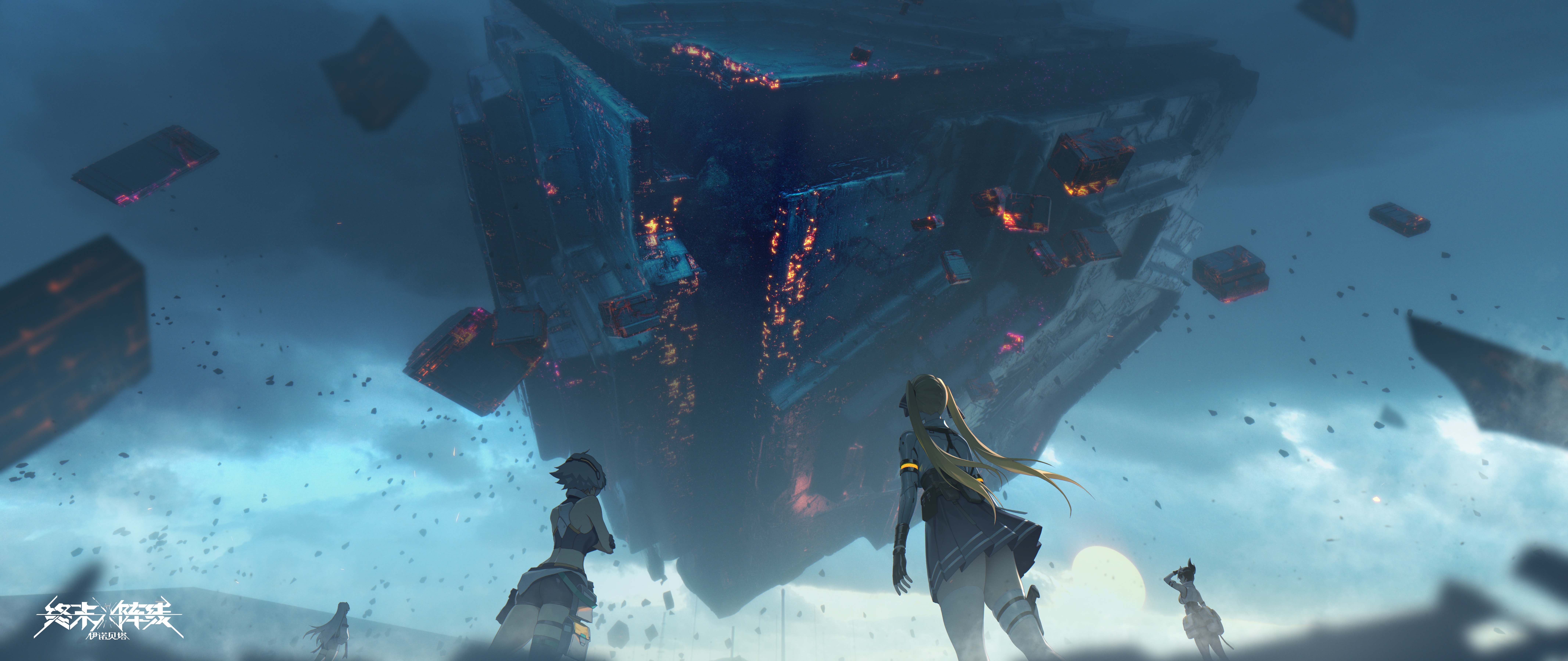 4K Final Front: Enobetta science fiction drawing HD Wallpaper