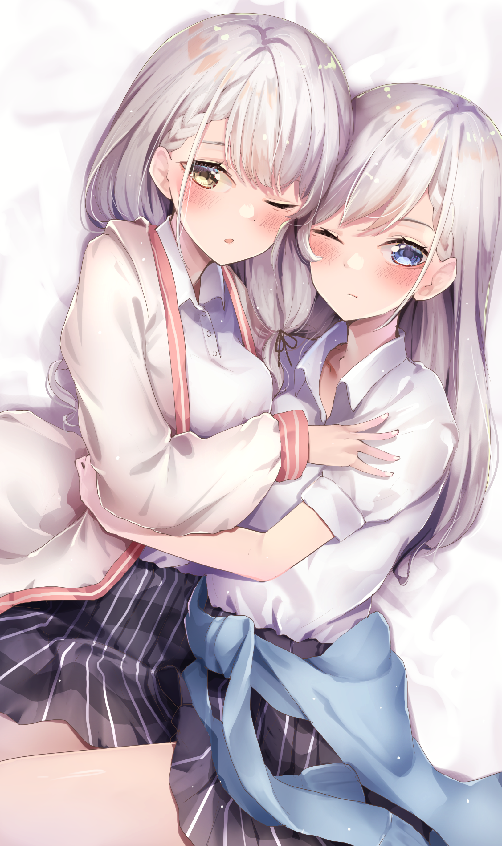 Hisakawa Hayate and Nagi from THE iDOLM@STER: Cinderella Girls fan art HD Phone Wallpaper