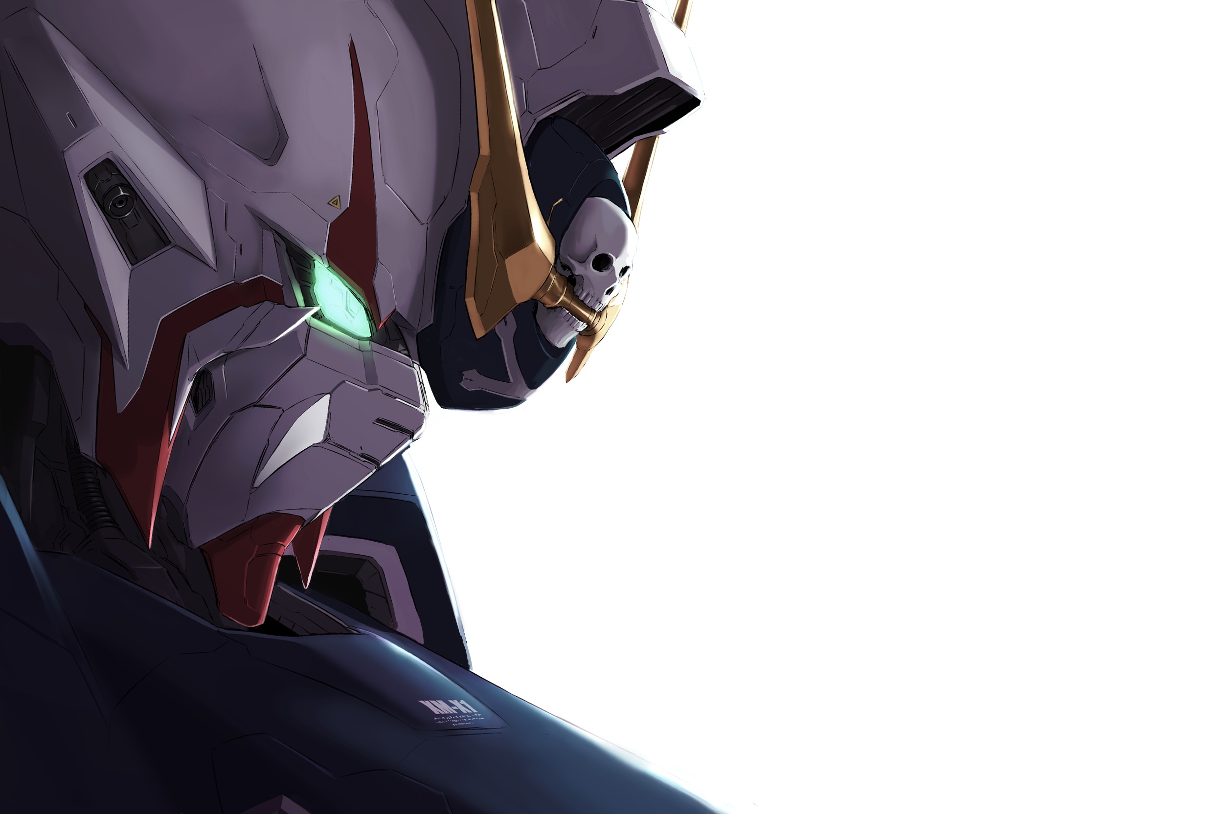 Crossbone Gundam X-1 Fan Art HD Wallpaper