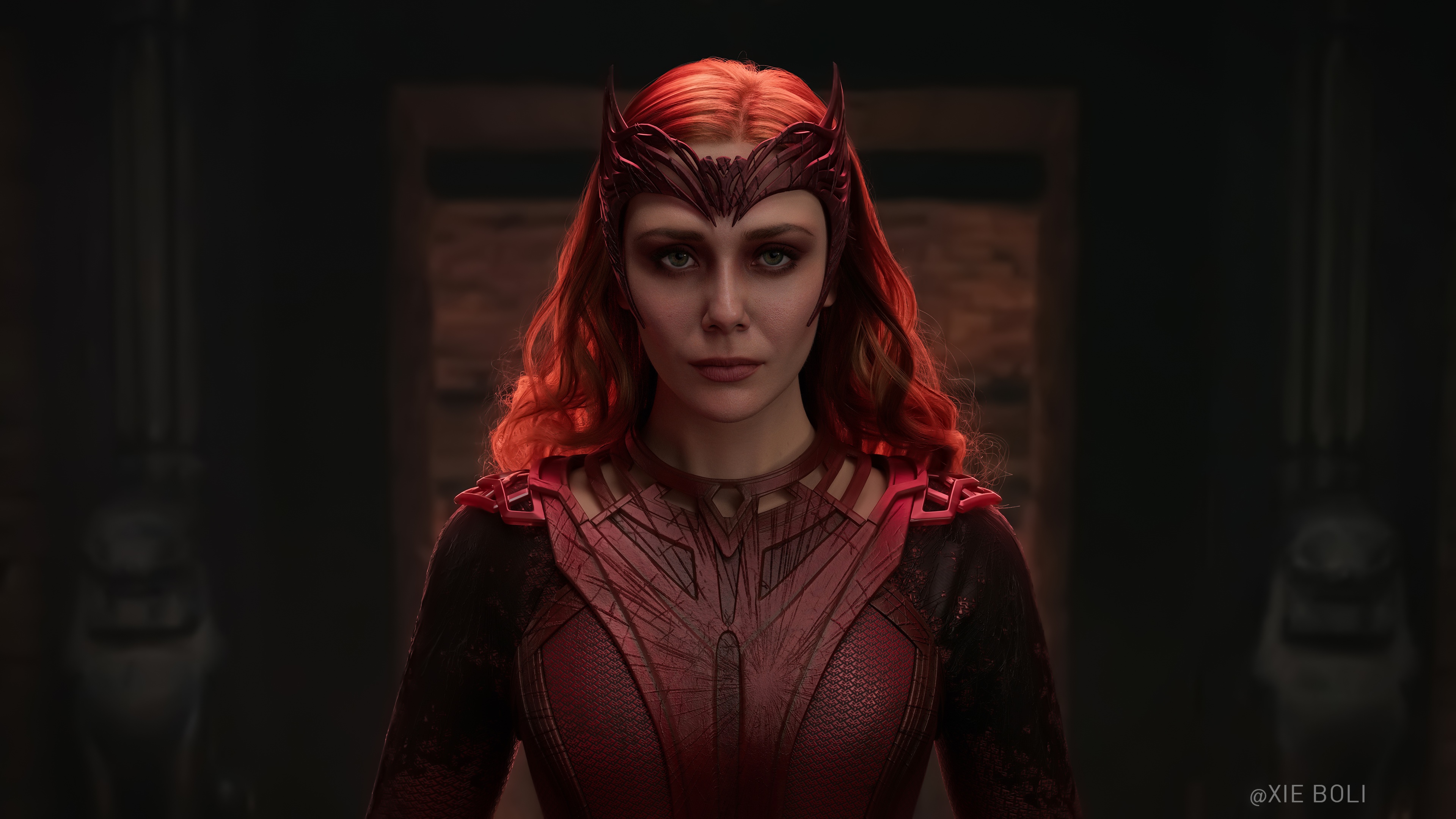Scarlet Witch in Doctor Strange 2 HD Wallpaper