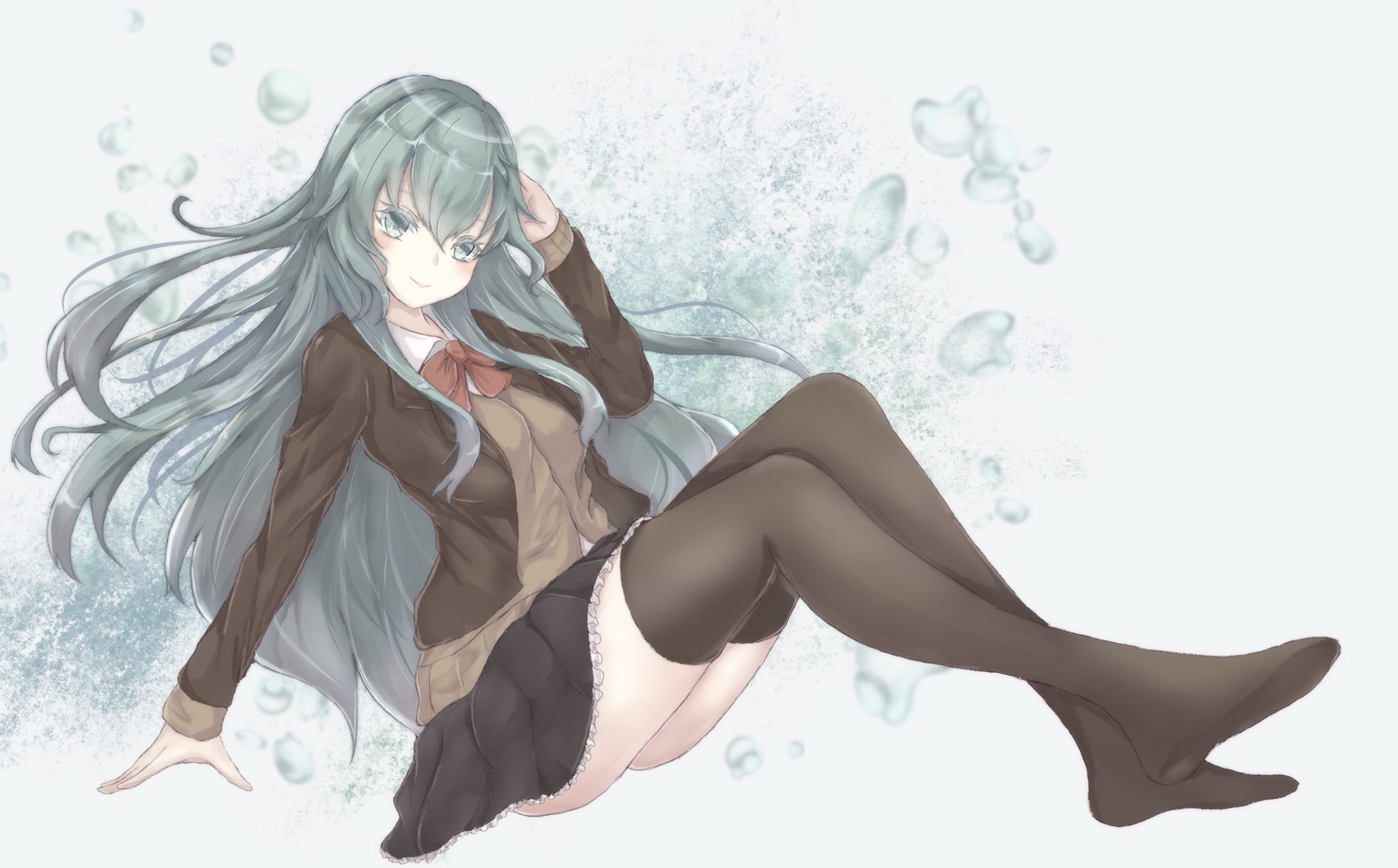 Suzuya from Kantai Collection fan art HD Wallpaper