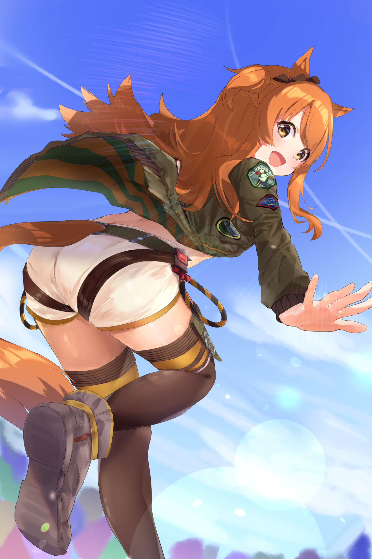 Mayano Top Gun Uma Musume Pretty Derby Fan Art HD Phone Wallpaper