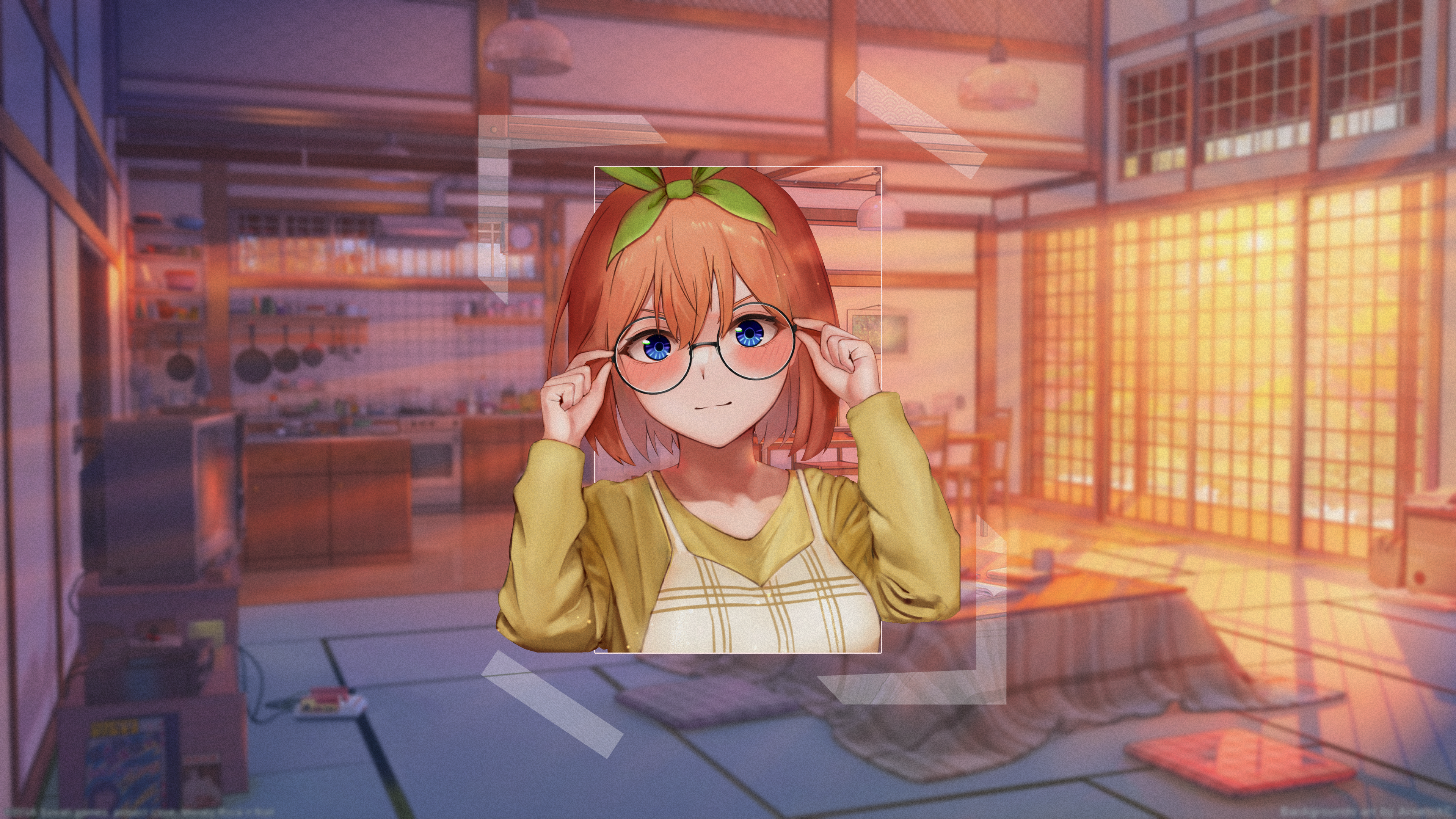 4K Nakano Yotsuba from 5-toubun no Hanayome HD Wallpaper