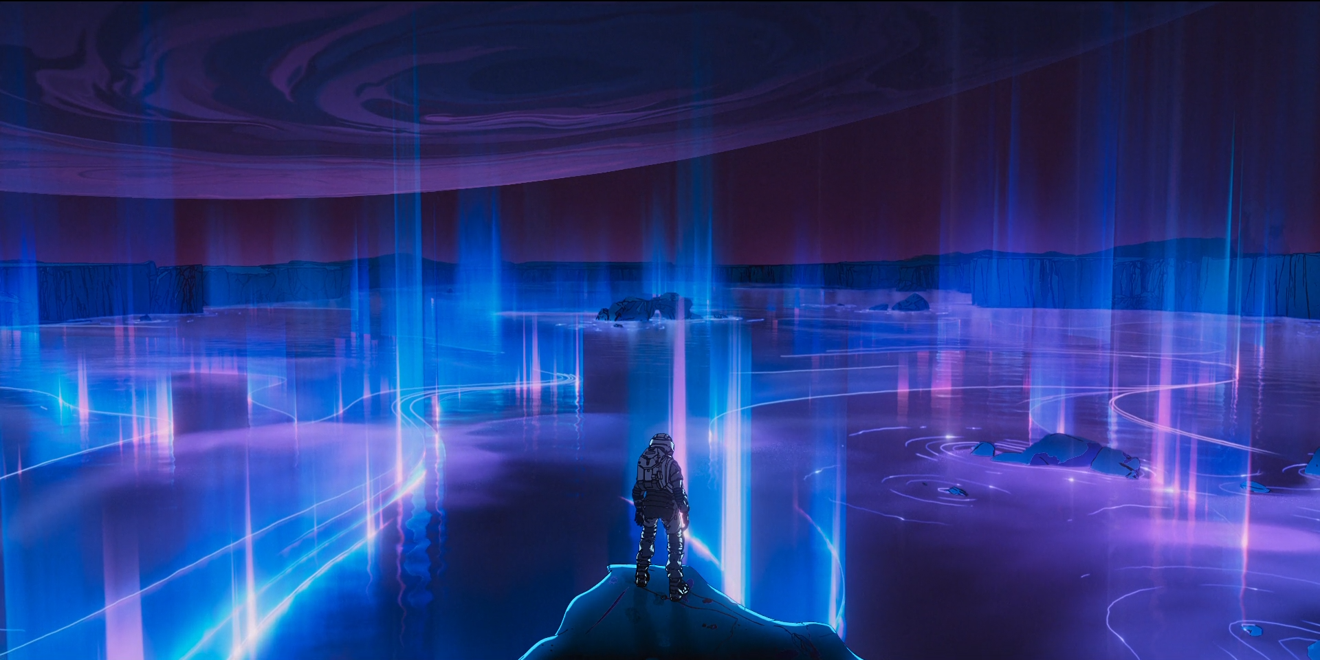 Astronaut on Io, Love, Death & Robots HD Wallpaper
