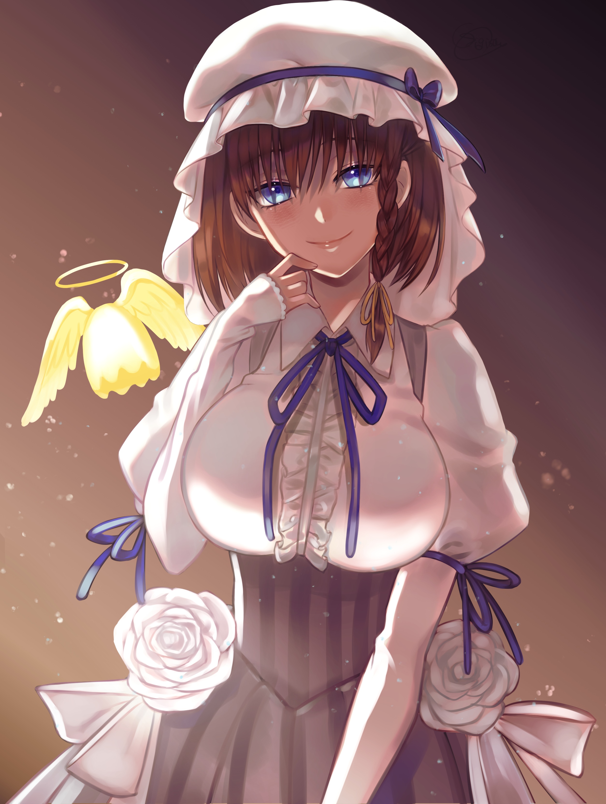 Charlotte Corday from Fate/Grand Order fan art HD Phone Wallpaper