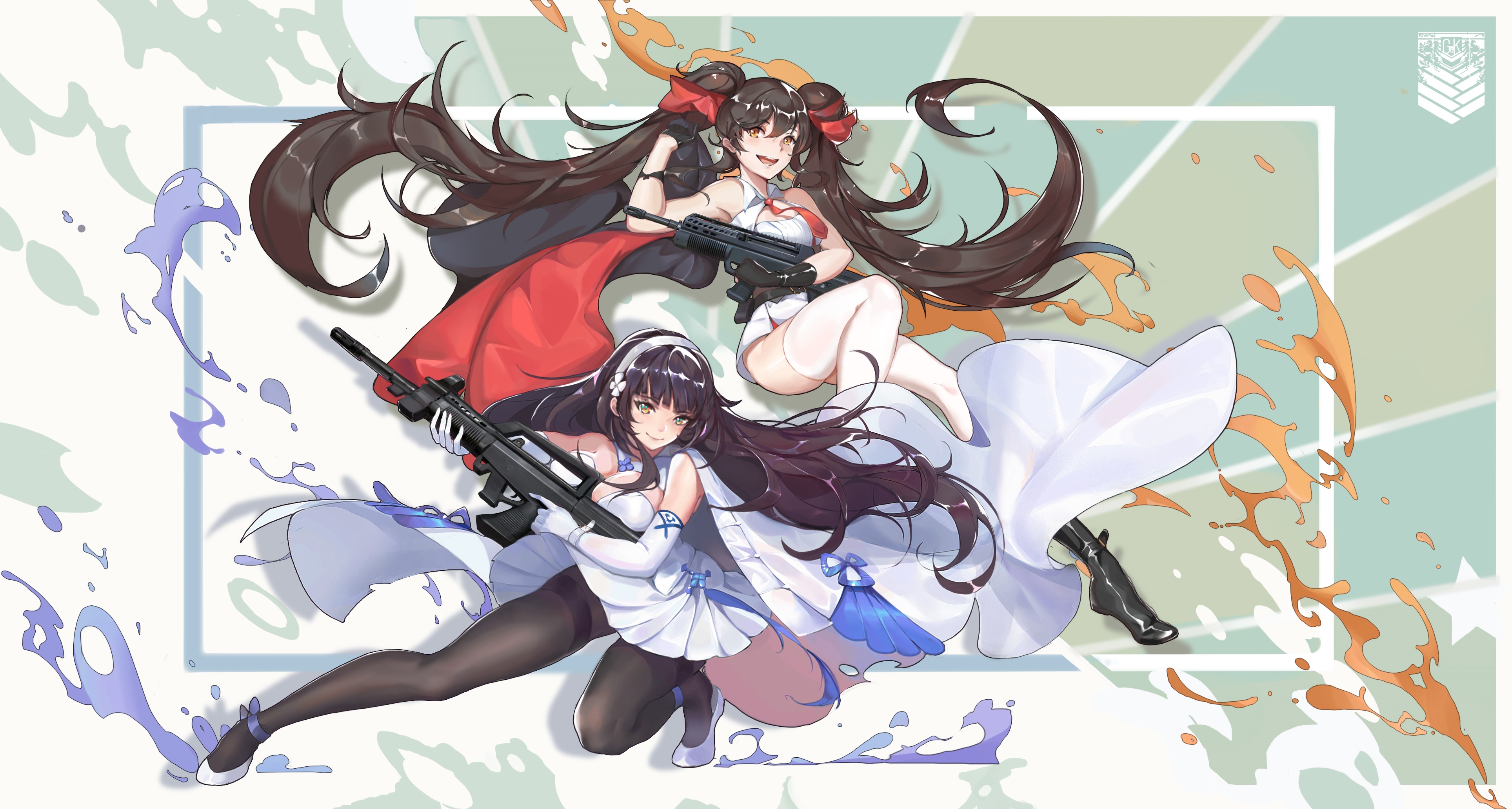 Girls Frontline Type 95 and Type 97 HD Wallpaper