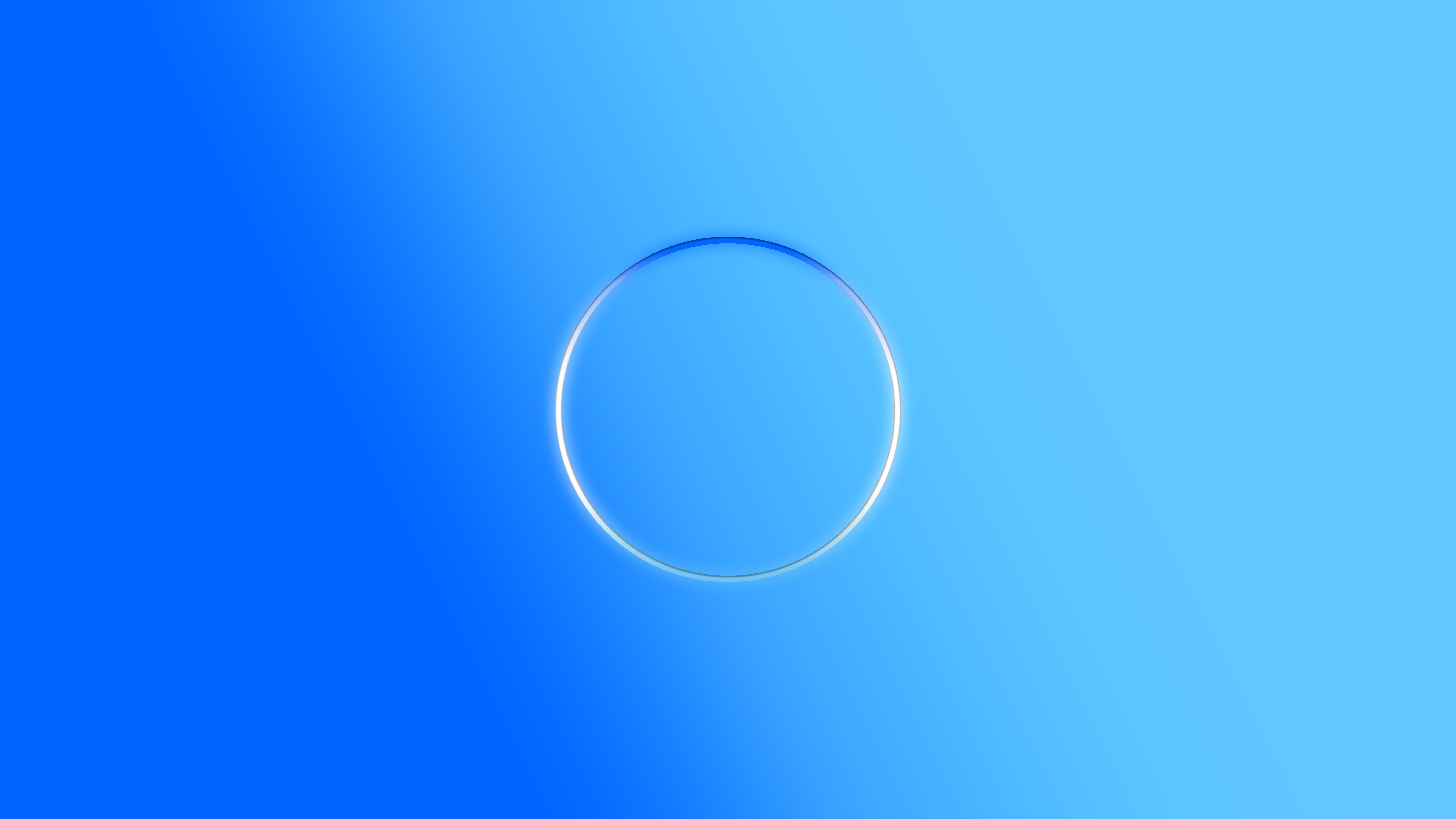 4K abstract gradient circle HD Wallpaper