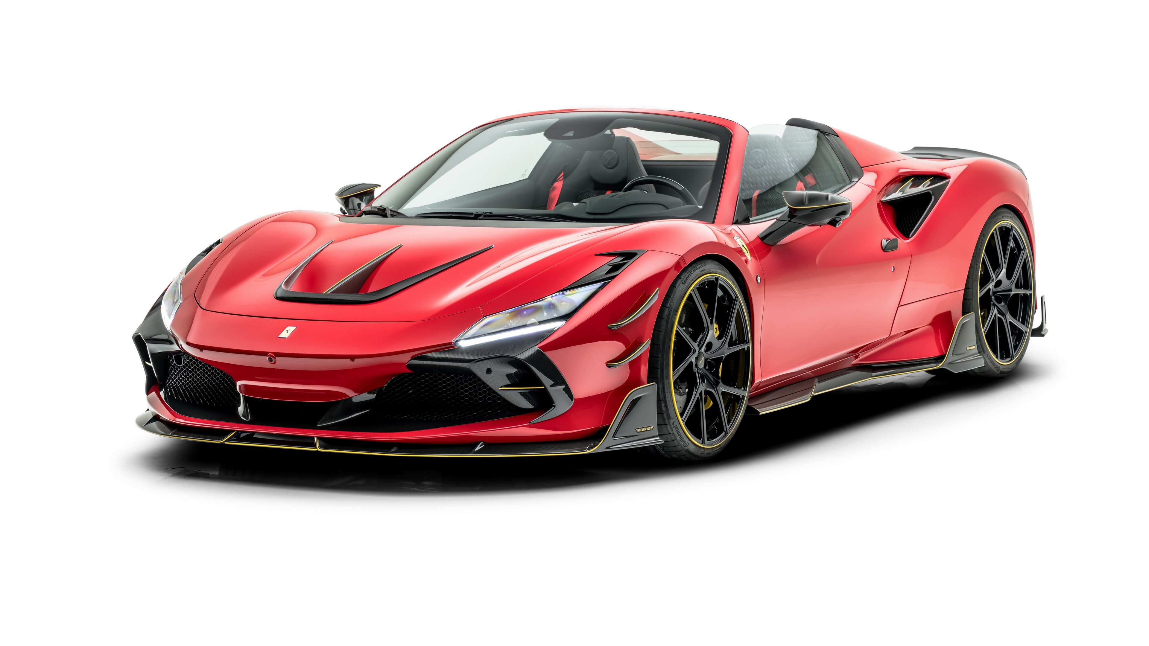 4K Ferrari F8 Spider by Mansory HD Wallpaper