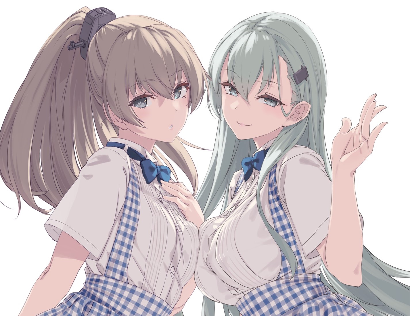 Kantai Collection fan art of Kumano and Suzuya HD Wallpaper