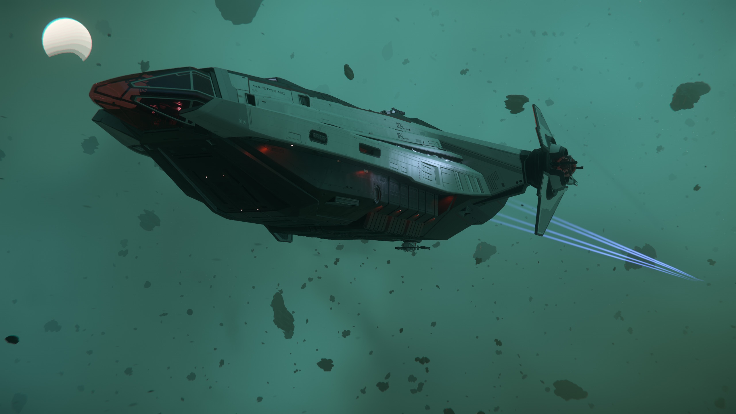 Anvil Carrack spaceship in Star Citizen HD Wallpaper