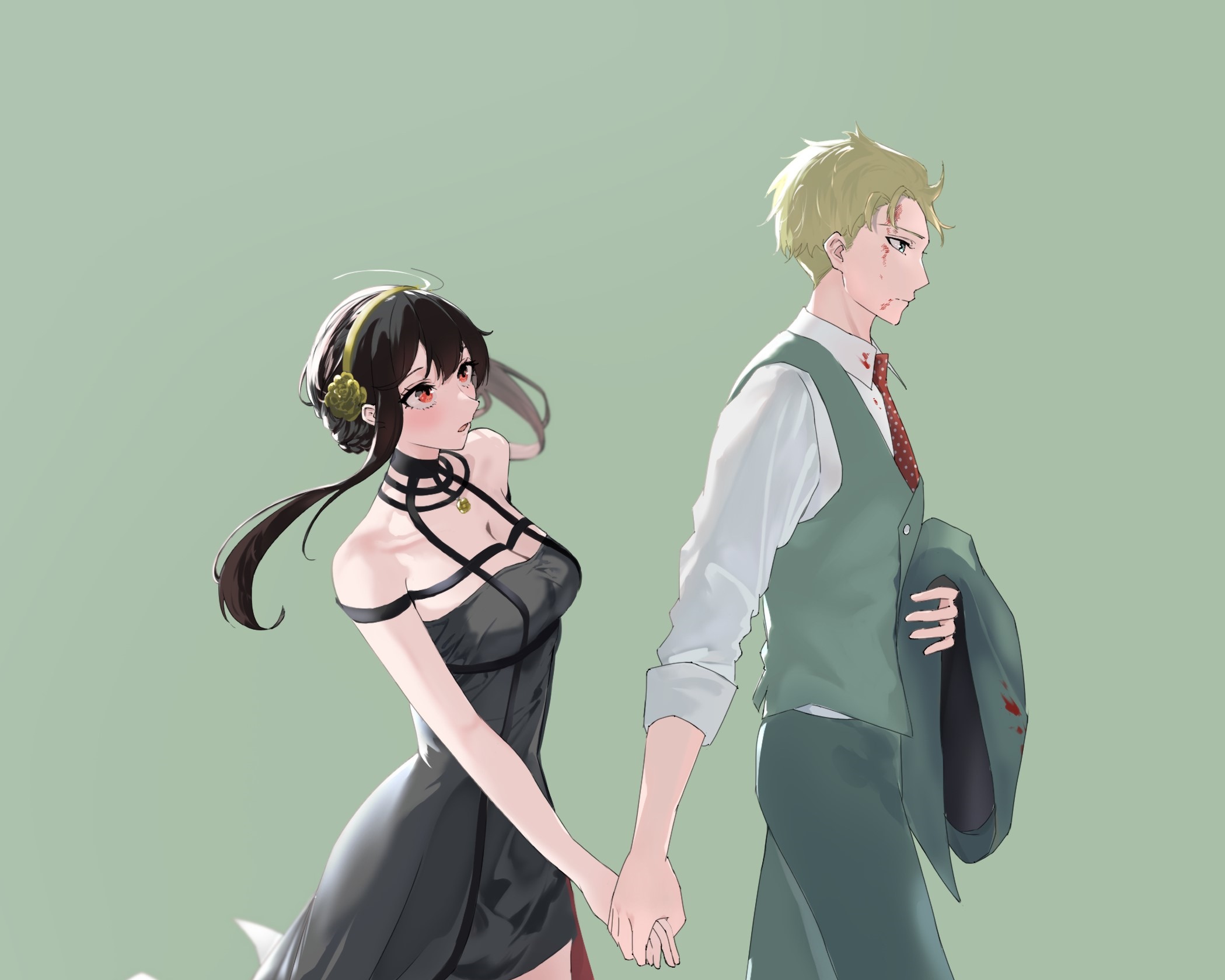 Yor and Loid Forger from Spy x Family HD Wallpaper
