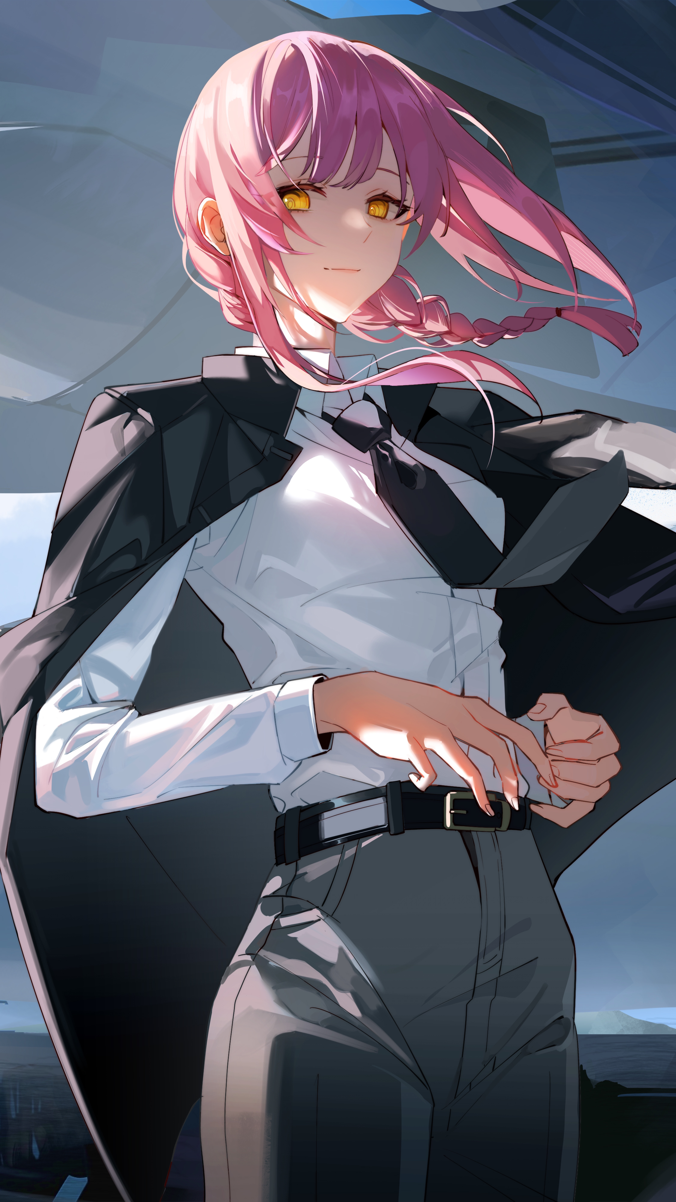 Makima from Chainsaw Man fan art HD Phone Wallpaper