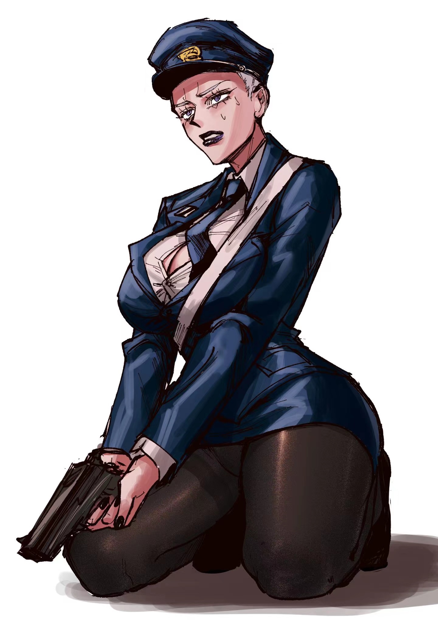 Leone Abbacchio from JoJo's Bizarre Adventure holding a gun HD Phone Wallpaper
