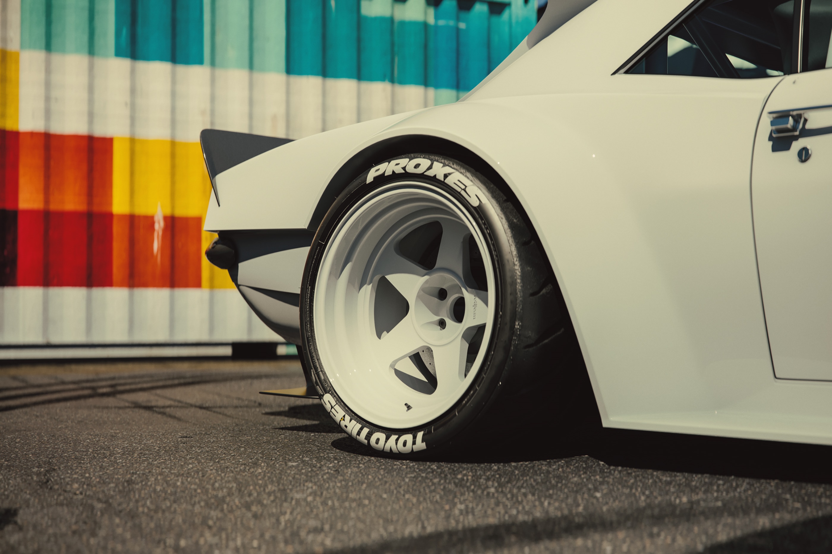 White 1969 Chevrolet Camaro SS with Toyo Tires HD Wallpaper