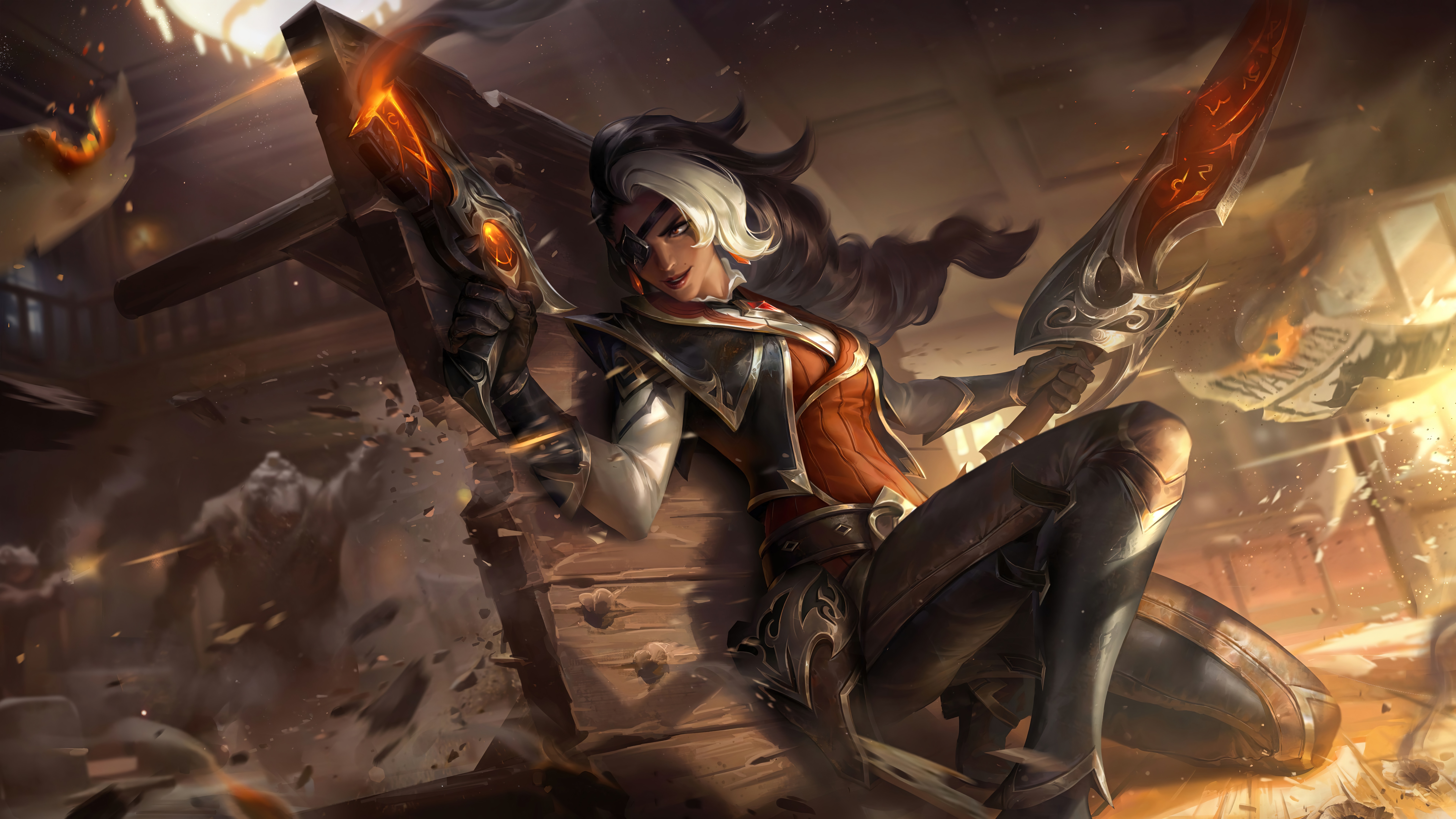 4K High Noon Samira League of Legends HD Wallpaper