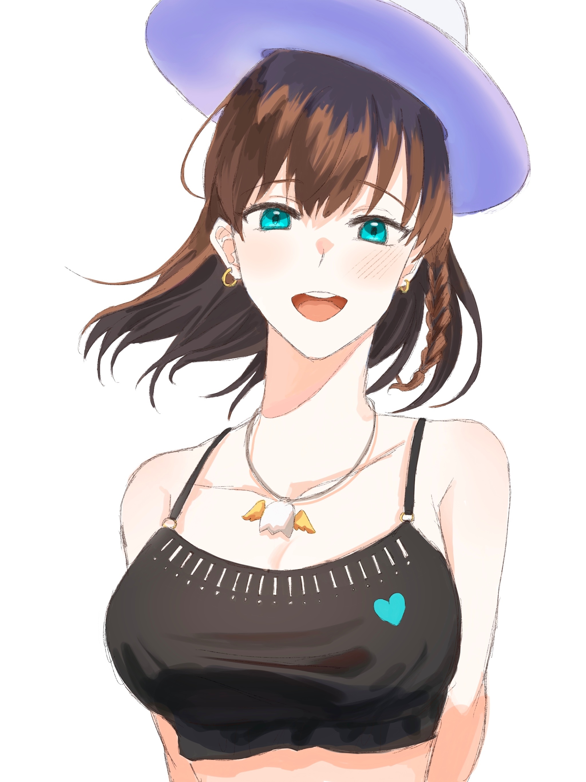 Charlotte Corday from Fate/Grand Order in a black bikini HD Phone Wallpaper
