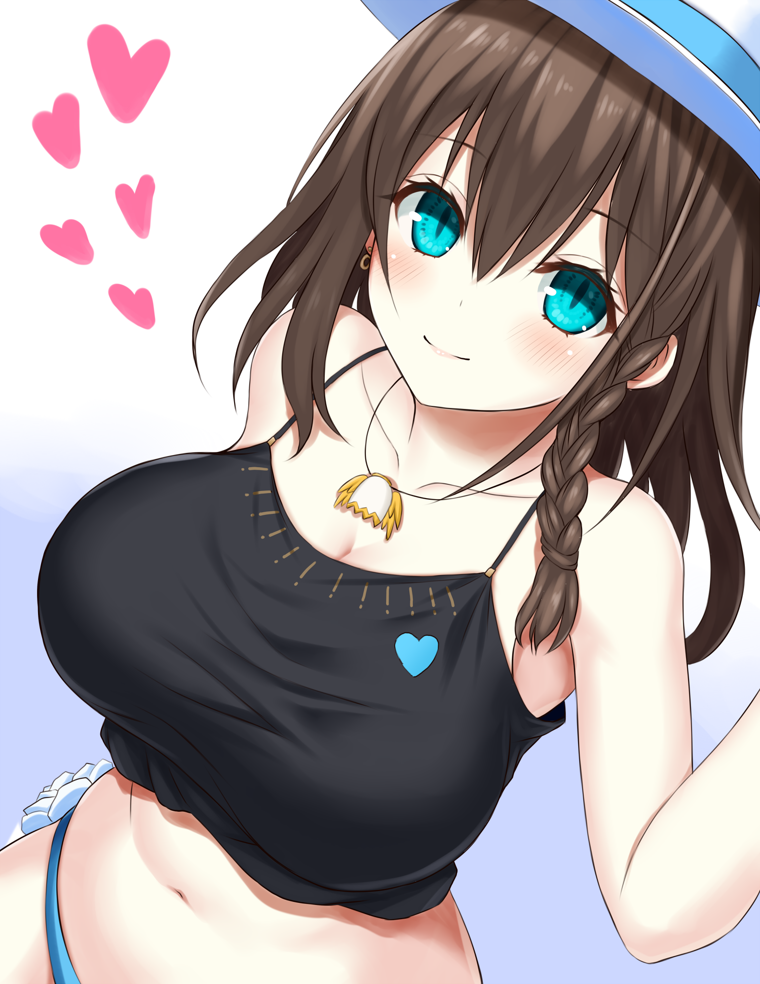 Charlotte Corday from Fate/Grand Order wearing a black top HD Phone Wallpaper