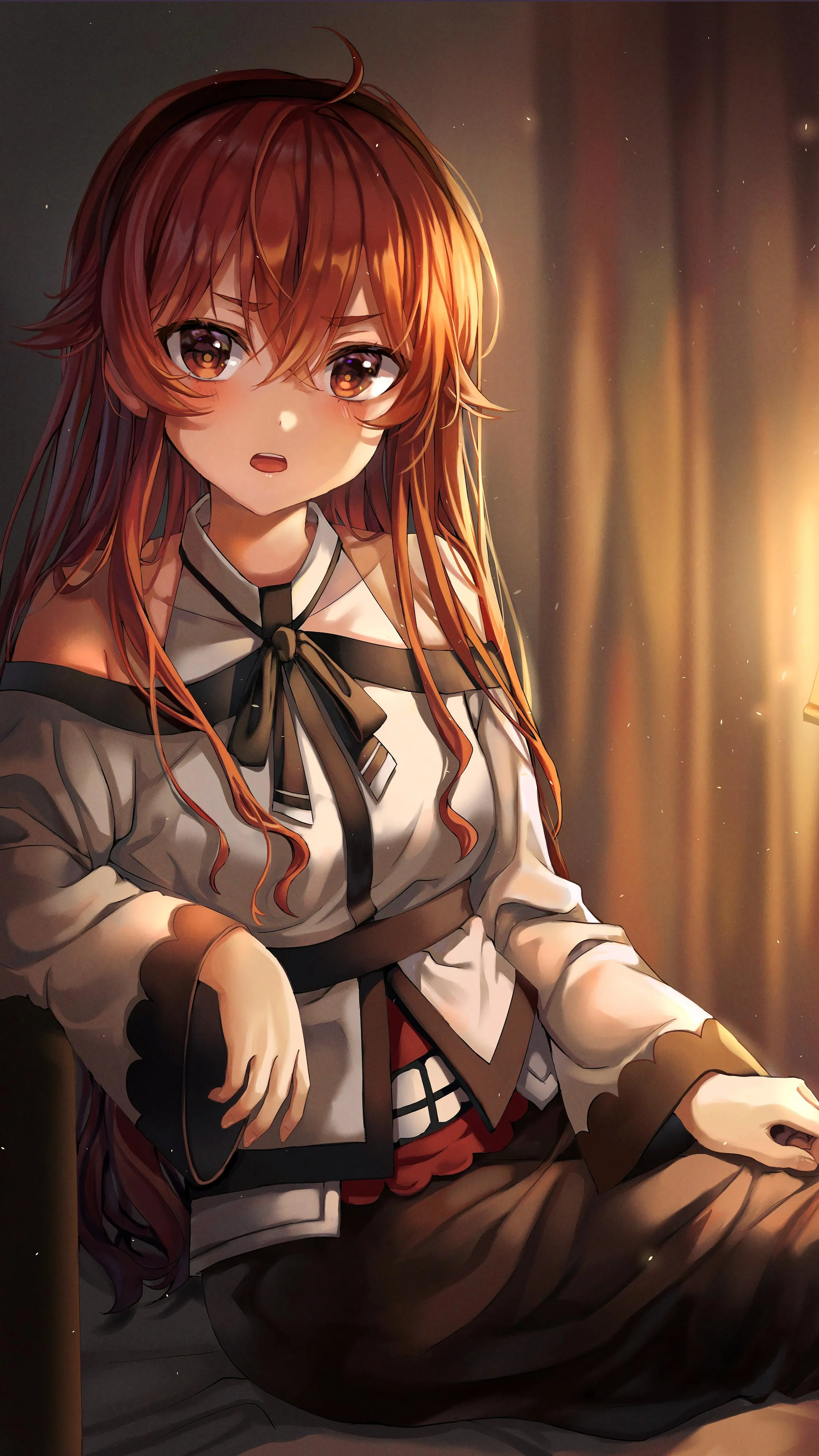 Eris Boreas Greyrat from Mushoku Tensei fan art HD Phone Wallpaper