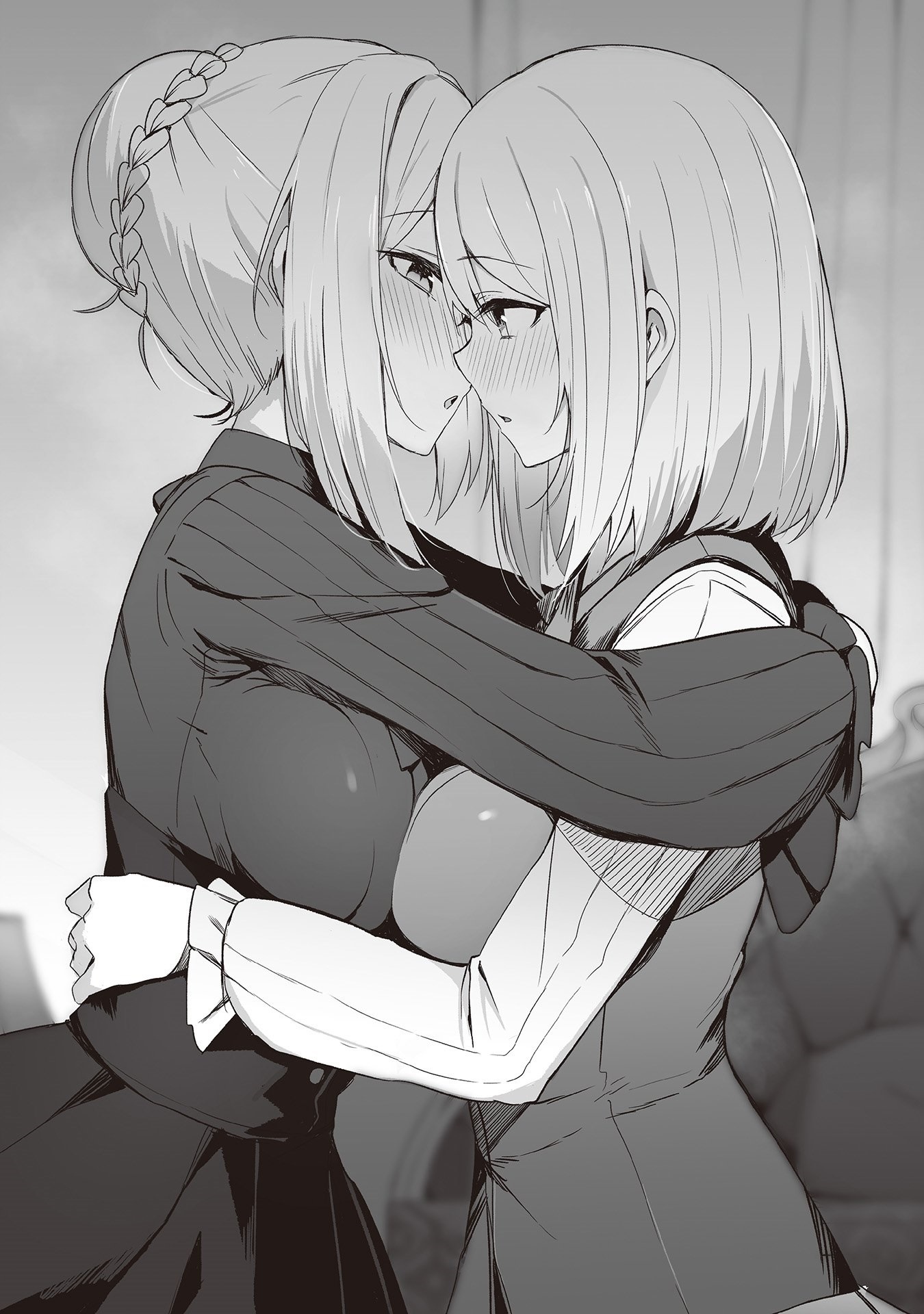 Olivia and Angelica Rapha Redgrave hugging HD Phone Wallpaper