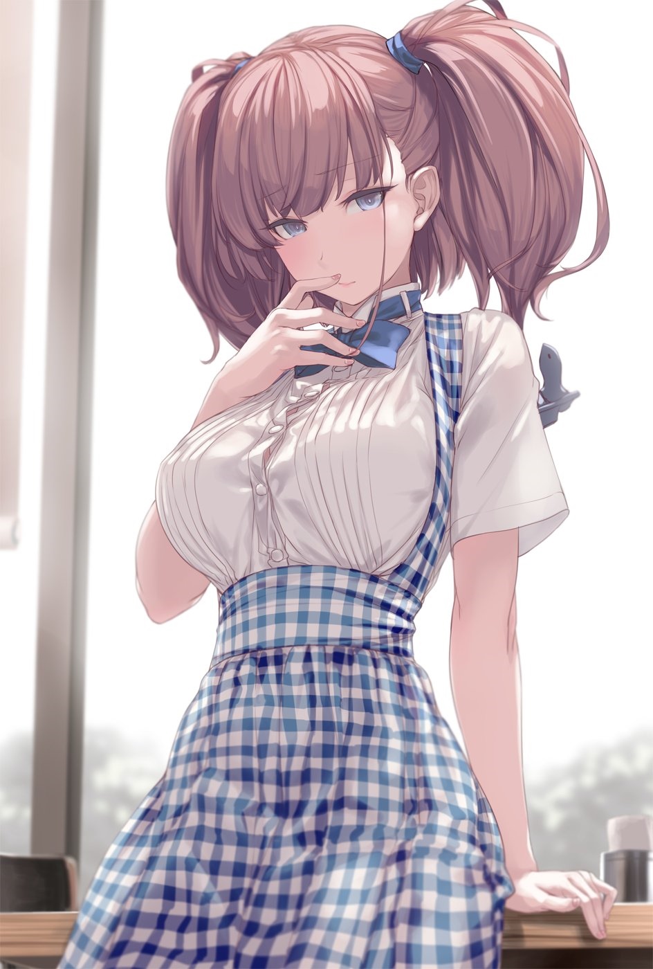 Atlanta from Kantai Collection with twintails HD Phone Wallpaper