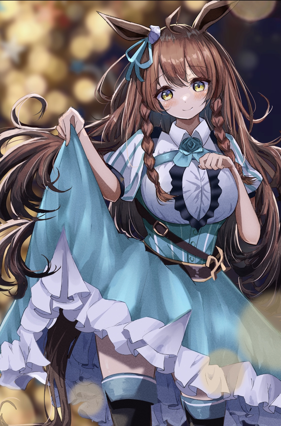 Mejiro Bright from Uma Musume Pretty Derby fan art HD Phone Wallpaper