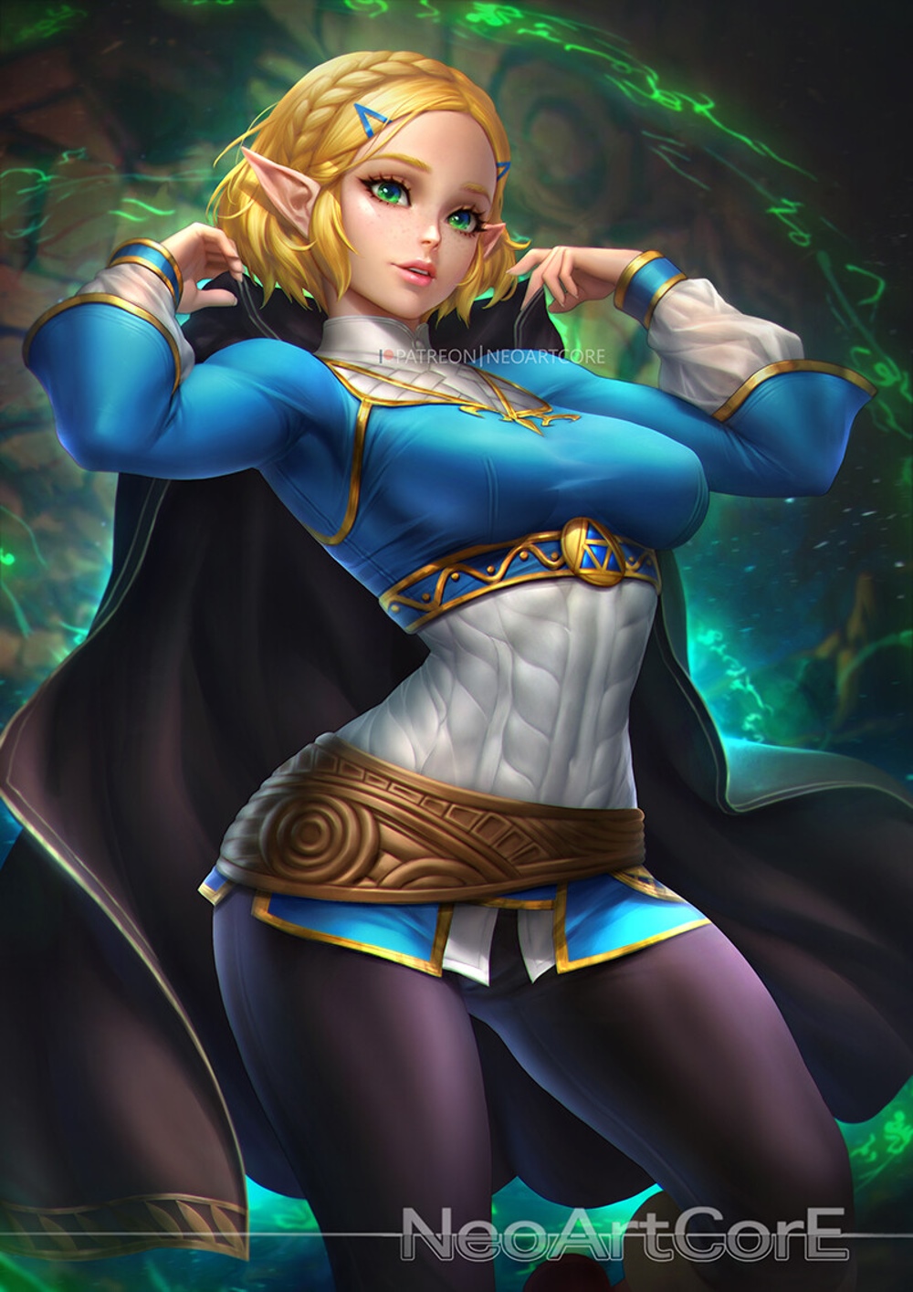 Zelda from The Legend of Zelda: Breath of the Wild HD Phone Wallpaper