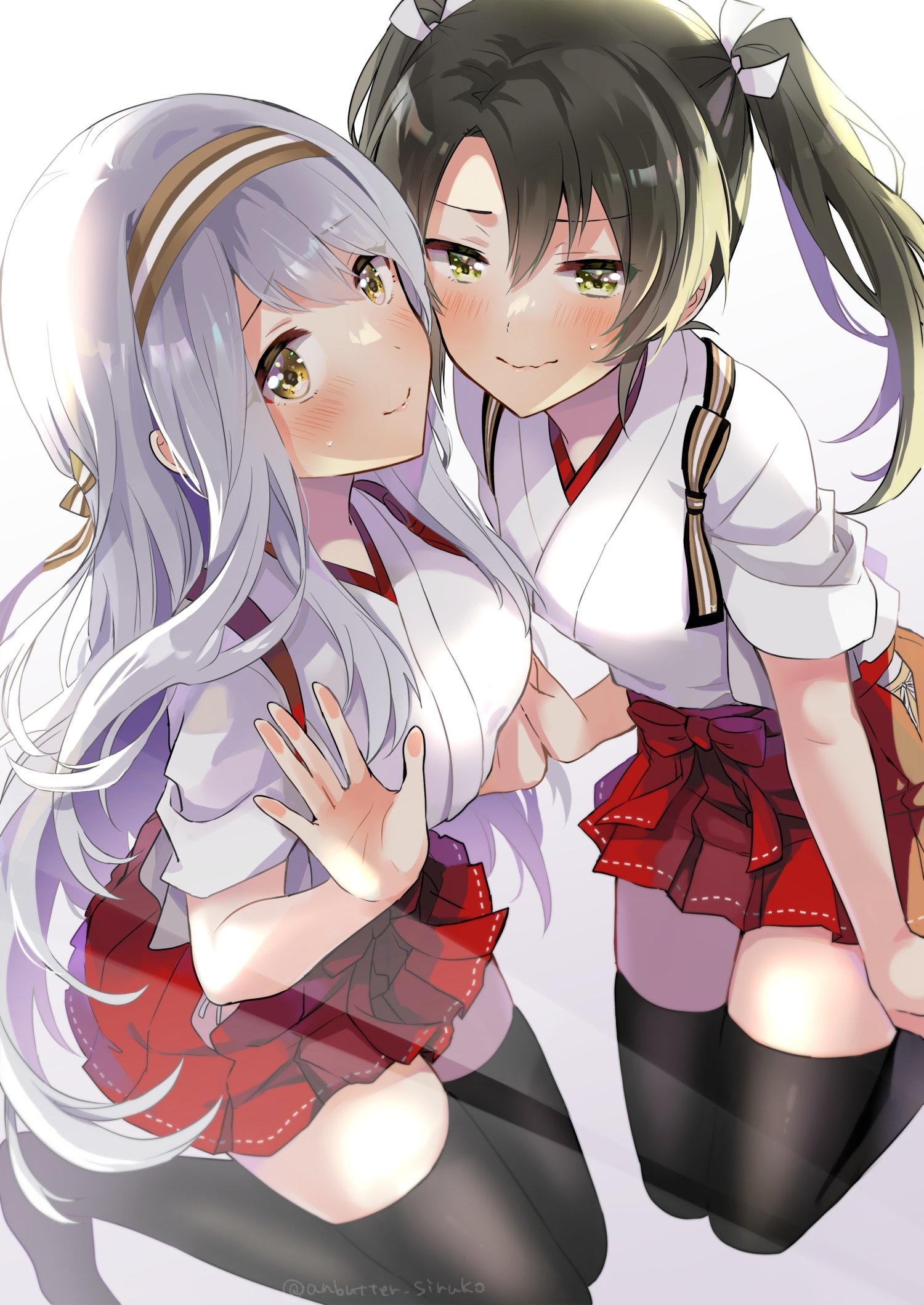 Shoukaku and Zuikaku from Kantai Collection HD Phone Wallpaper