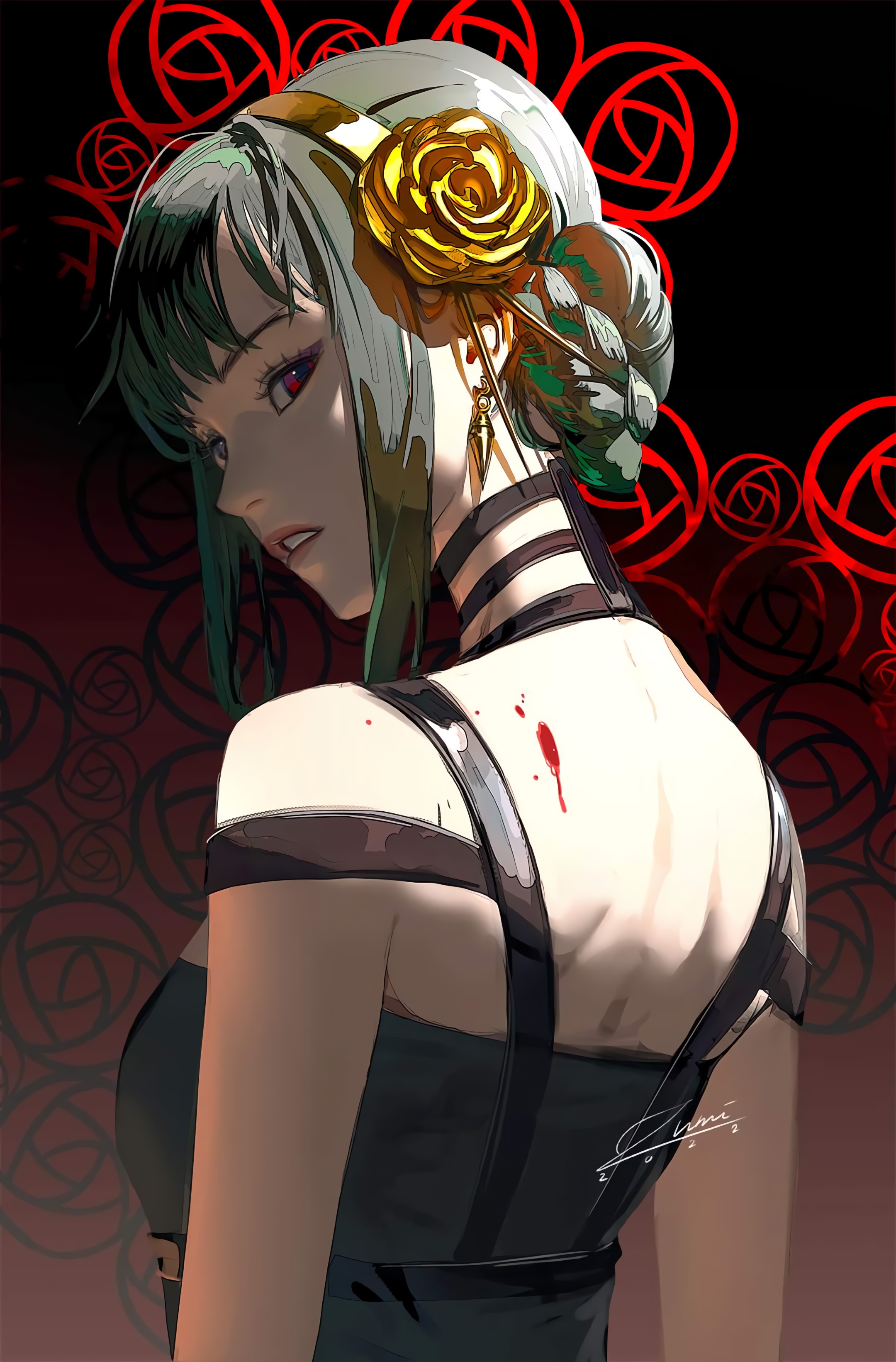 Yor Forger fan art by Zumi from Spy x Family HD Phone Wallpaper