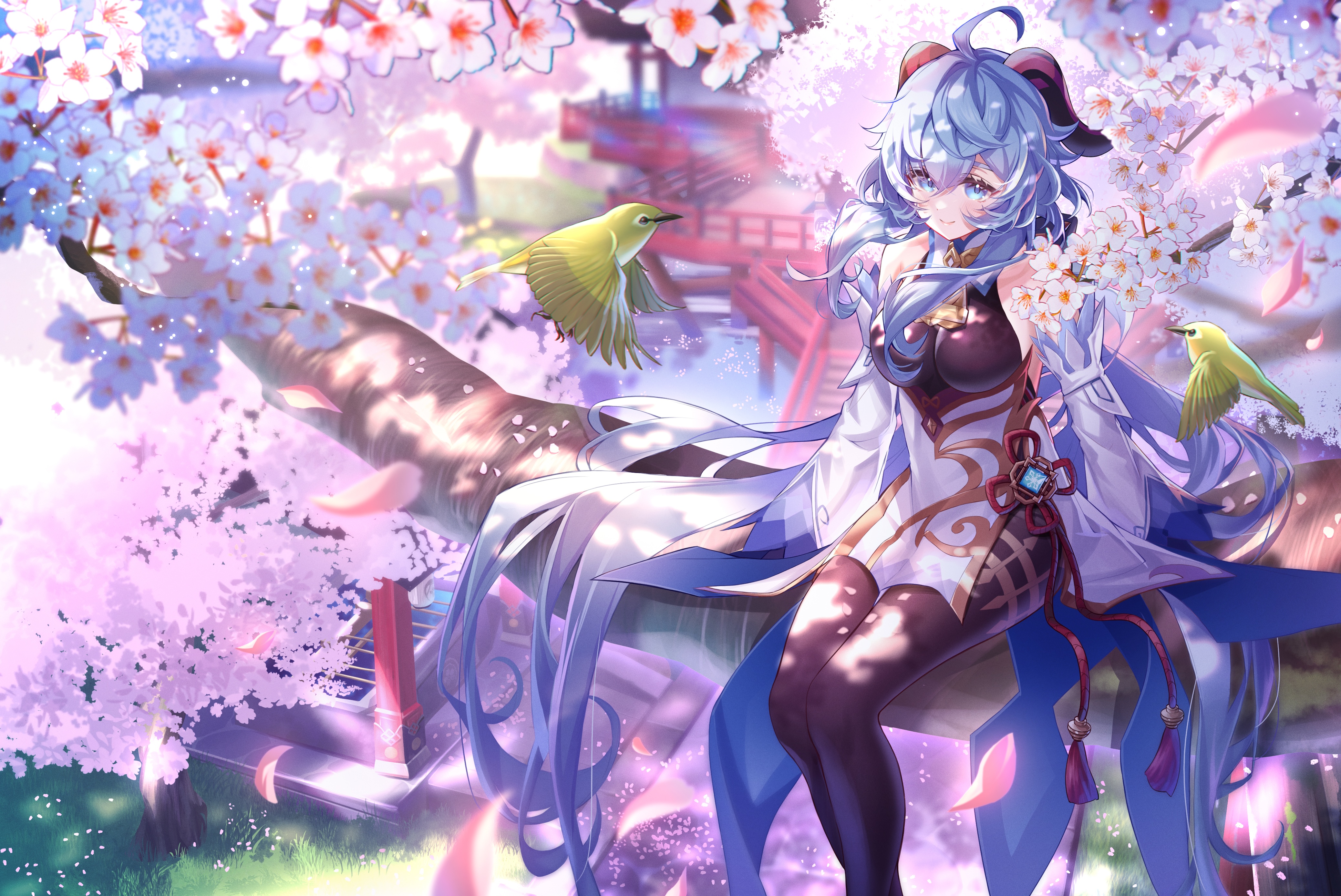 4K Ganyu from Genshin Impact HD Wallpaper