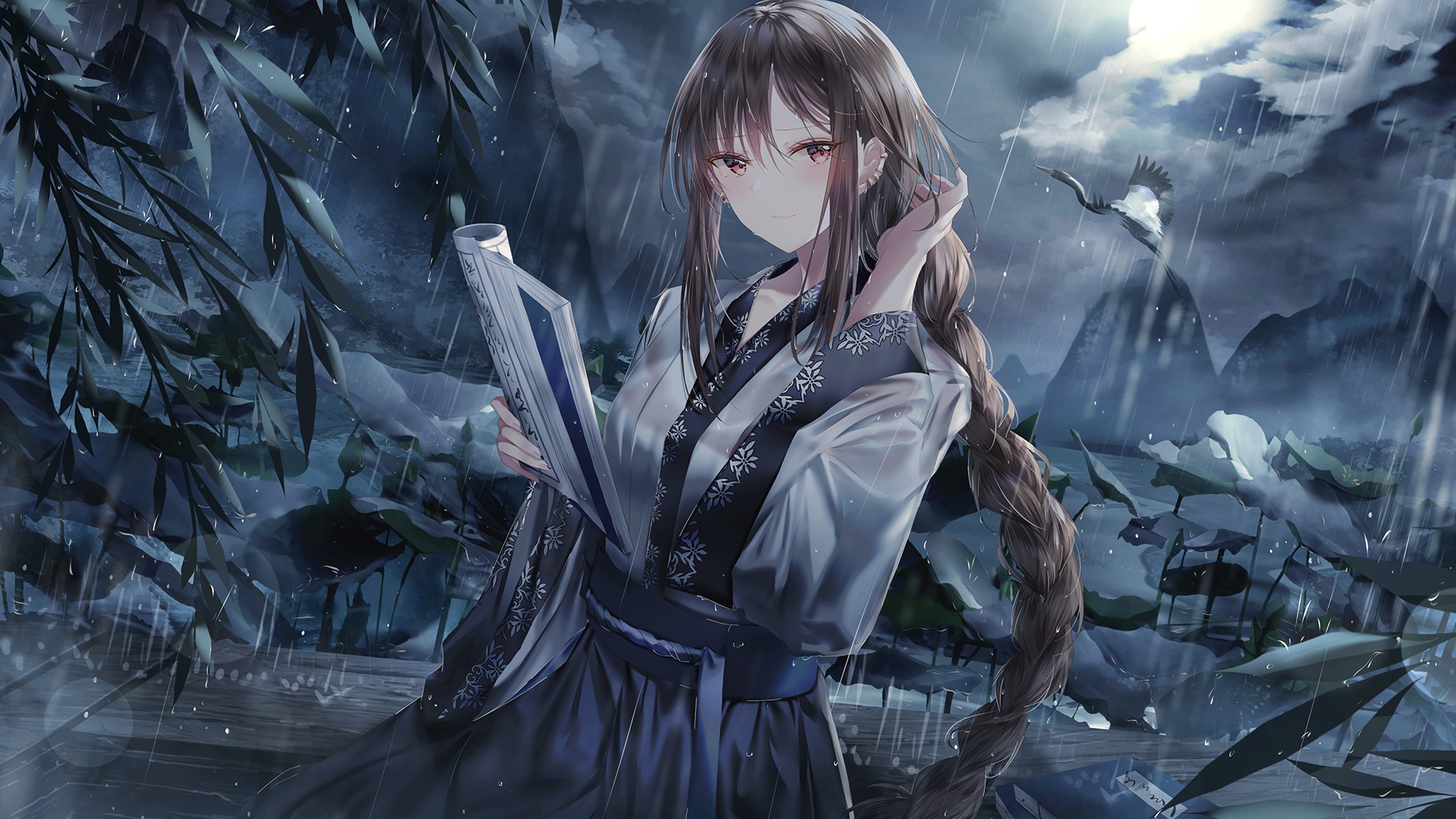Junpaku Karen as Consort Yu in Fate/Grand Order HD Wallpaper