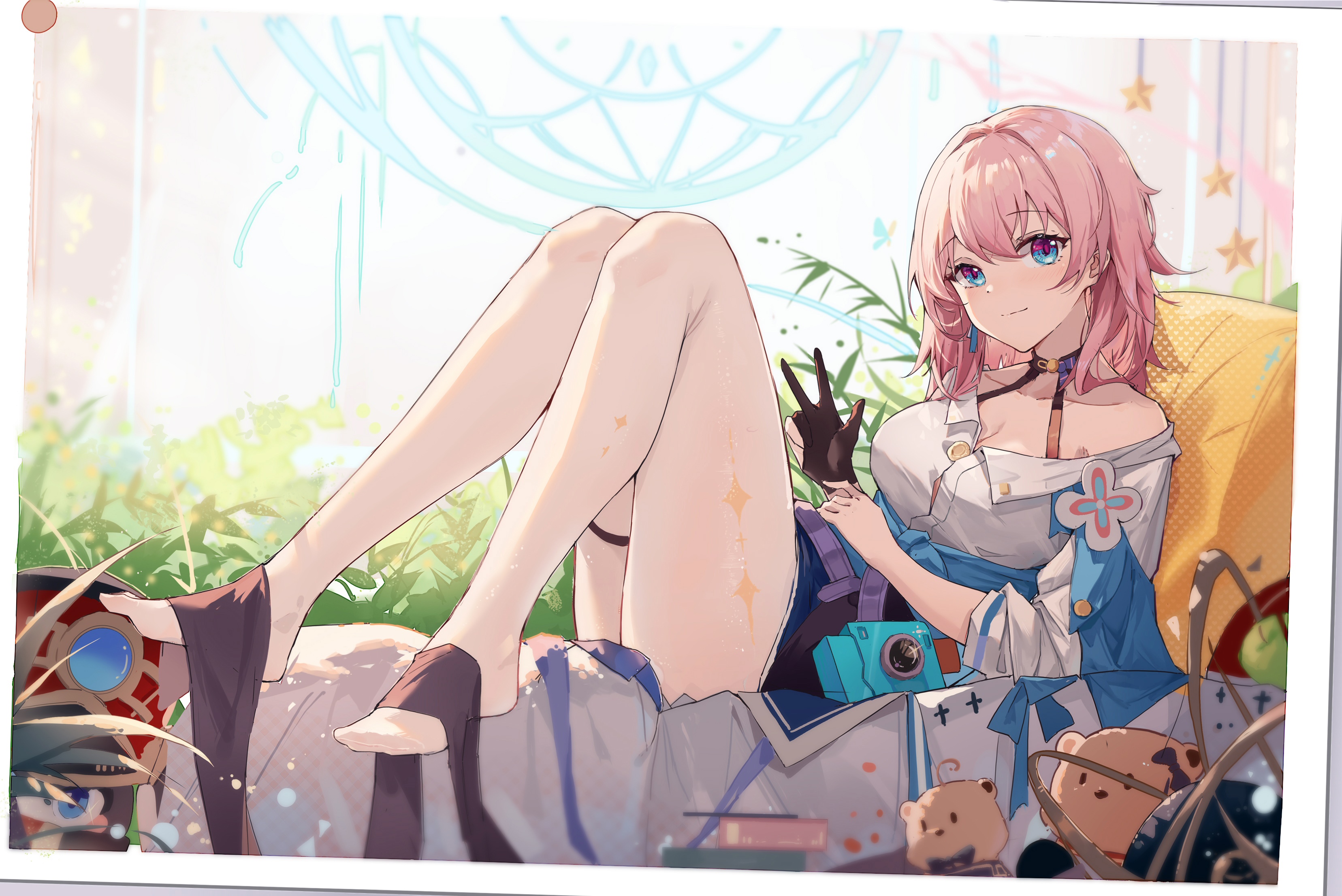 March 7th from Honkai: Star Rail with camera HD Wallpaper