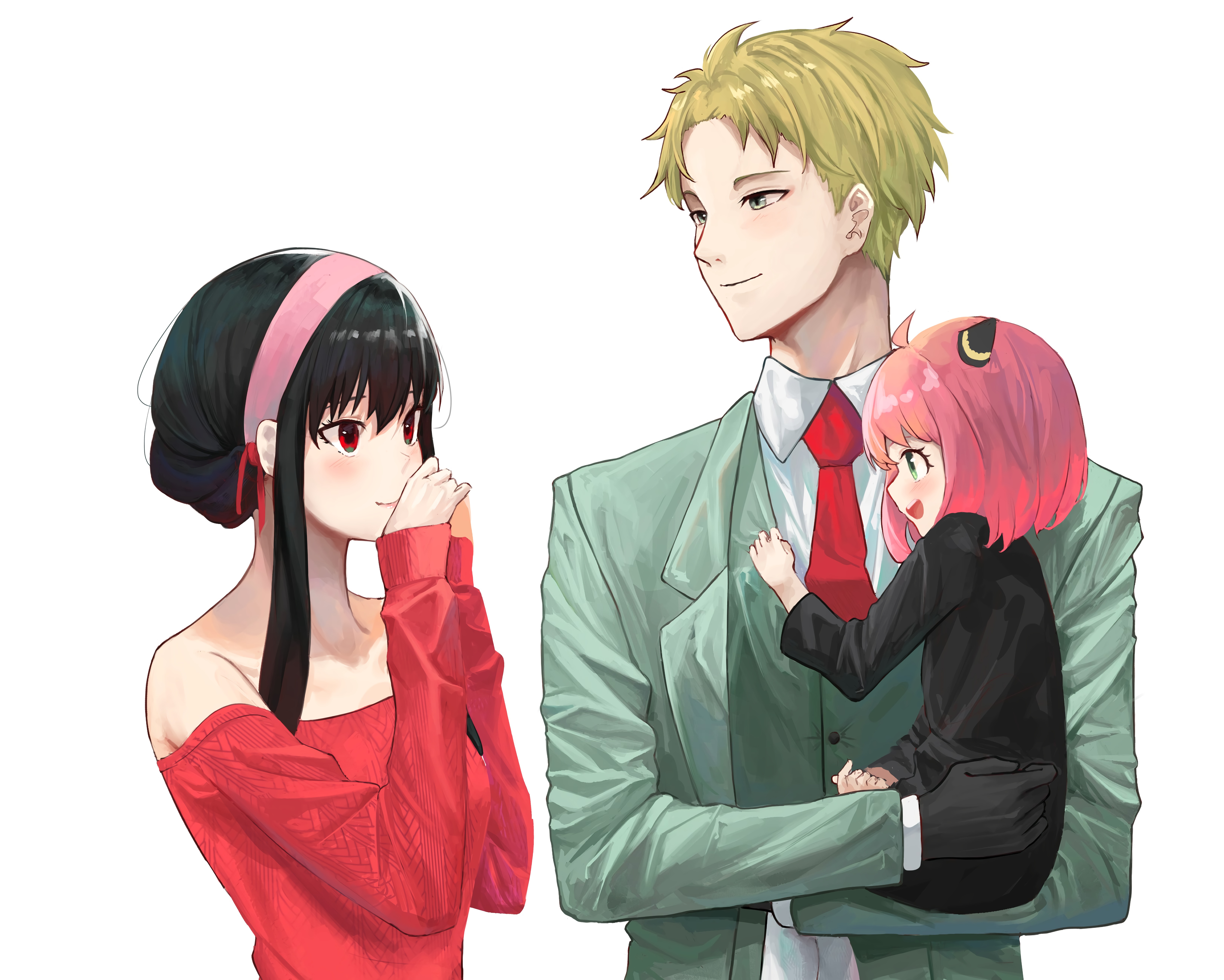 Spy x Family: Loid, Yor, and Anya Forger HD Wallpaper