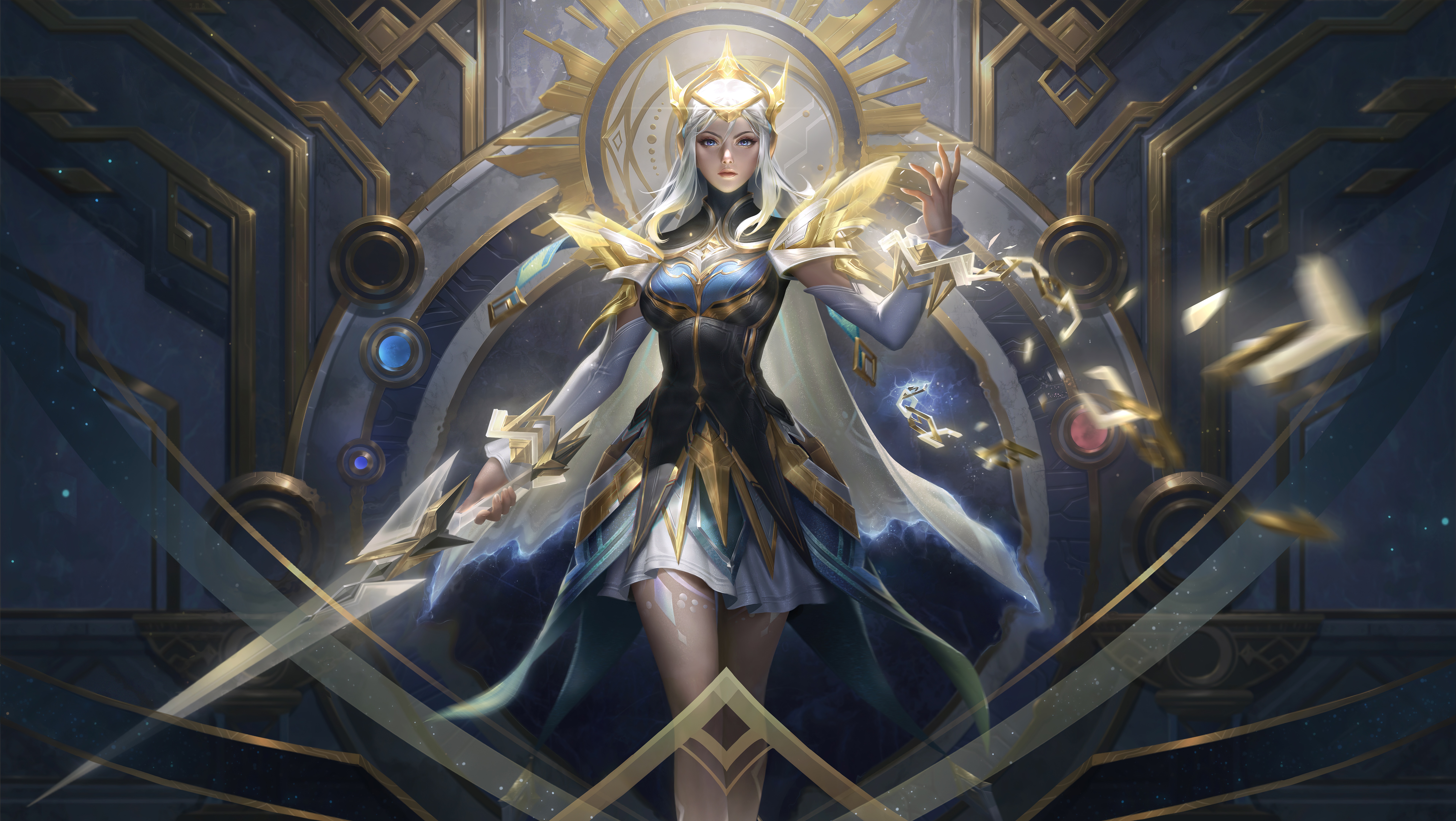 4K Video Game Art of a Woman HD Wallpaper