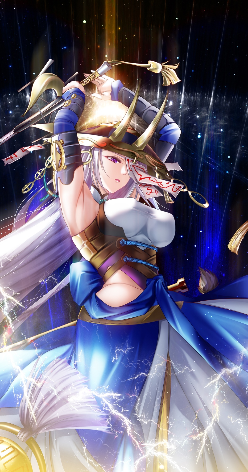 The Iris Swordsoul Yu-Gi-Oh! Fan Art HD Phone Wallpaper